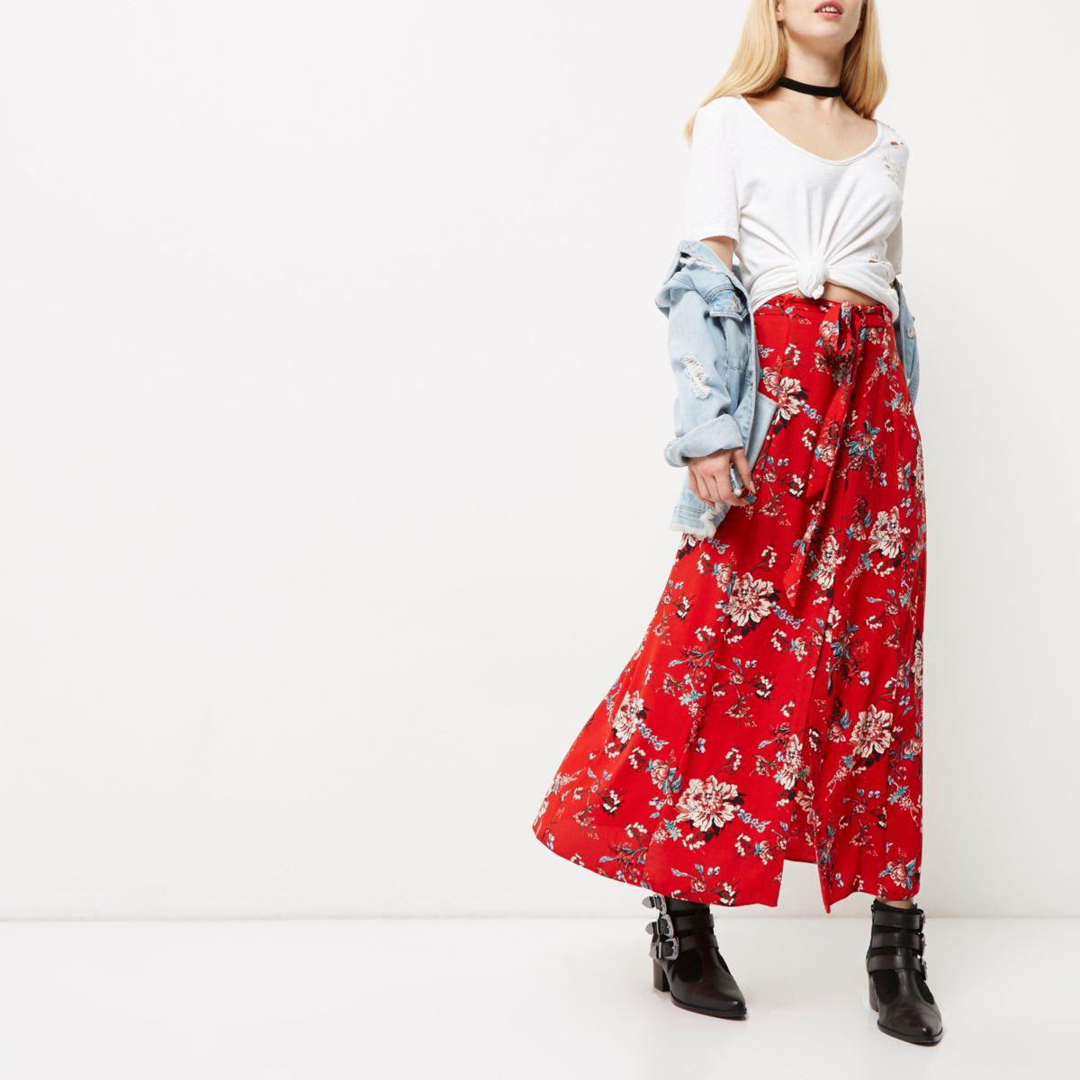 tan swing skirt