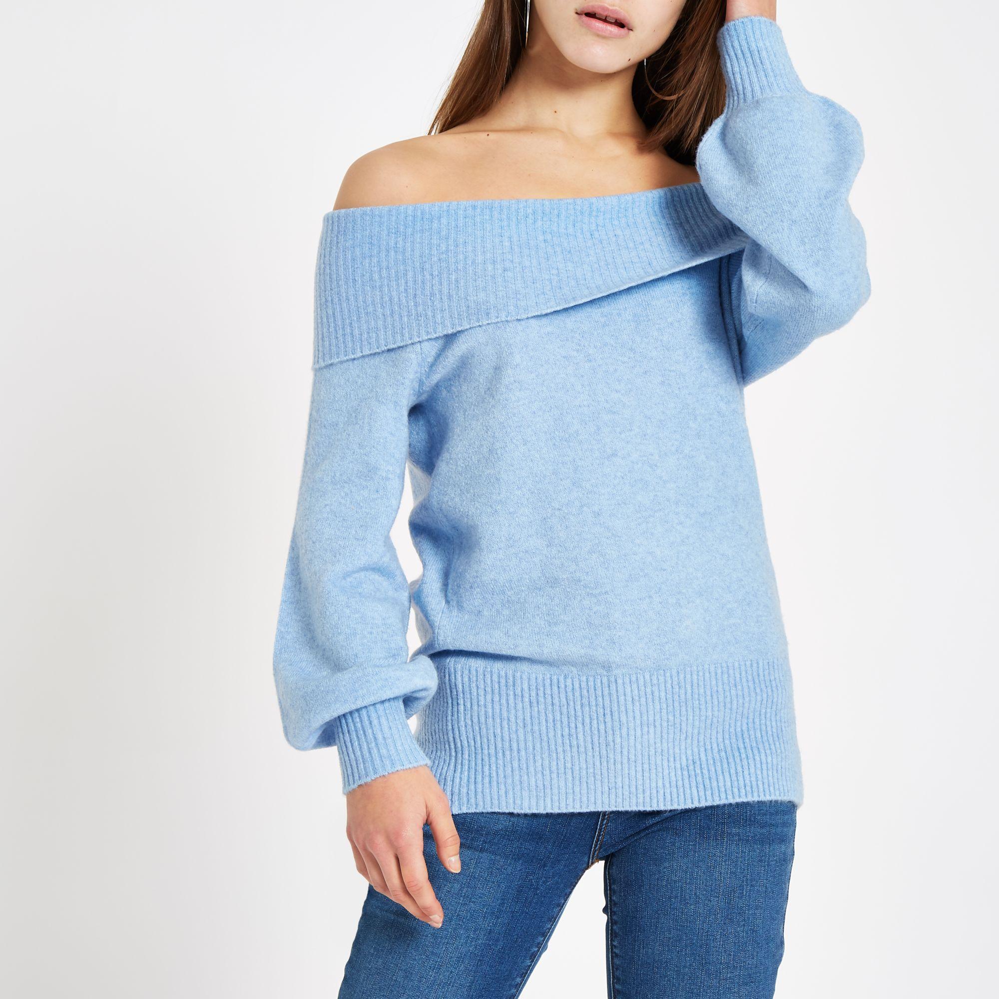 river island bardot jumper