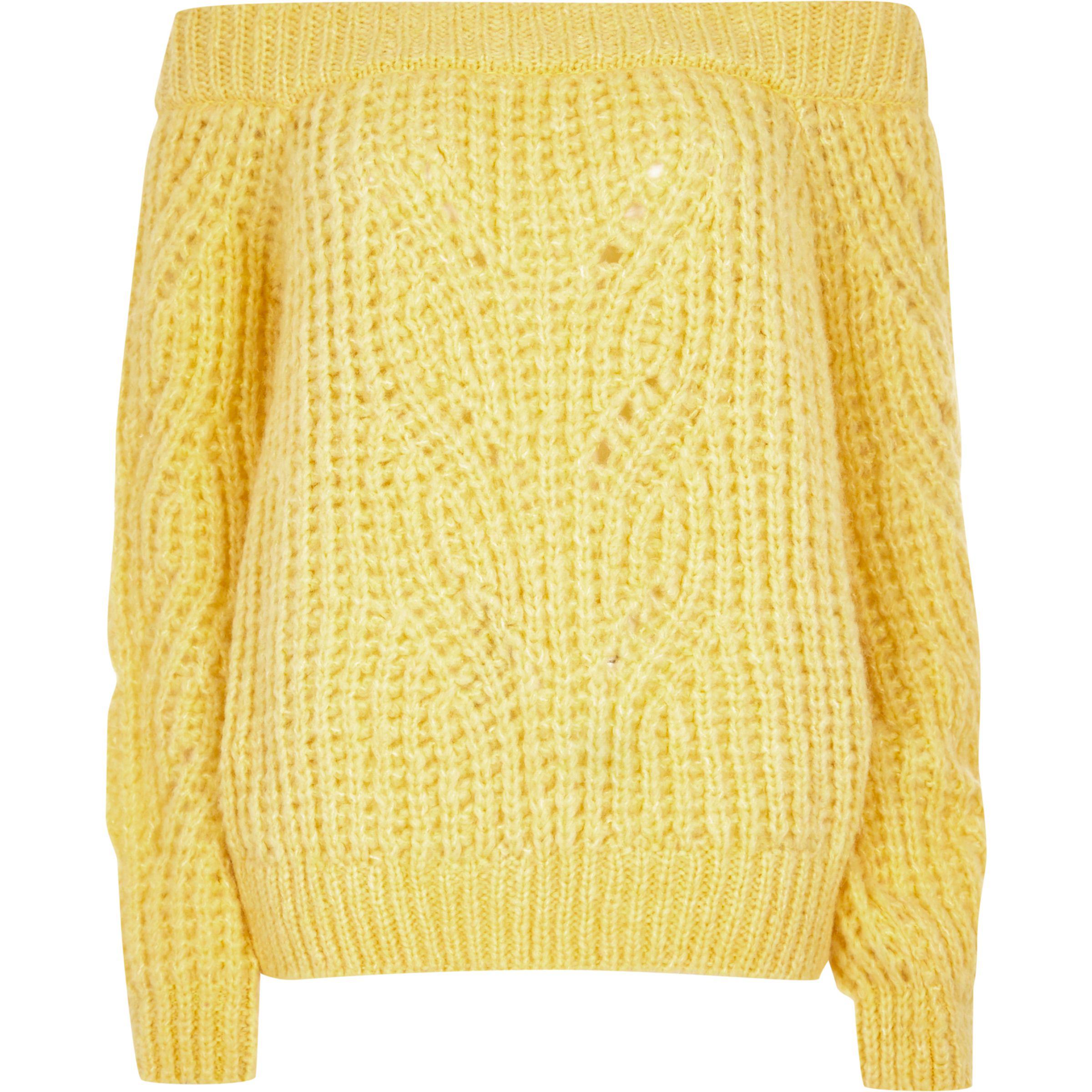 river island bardot jumper