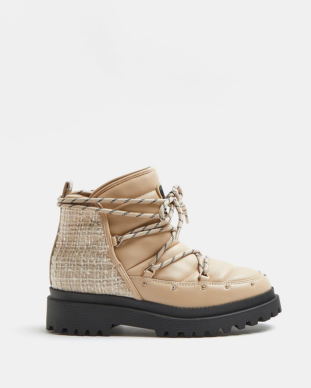 borg lined boots womens