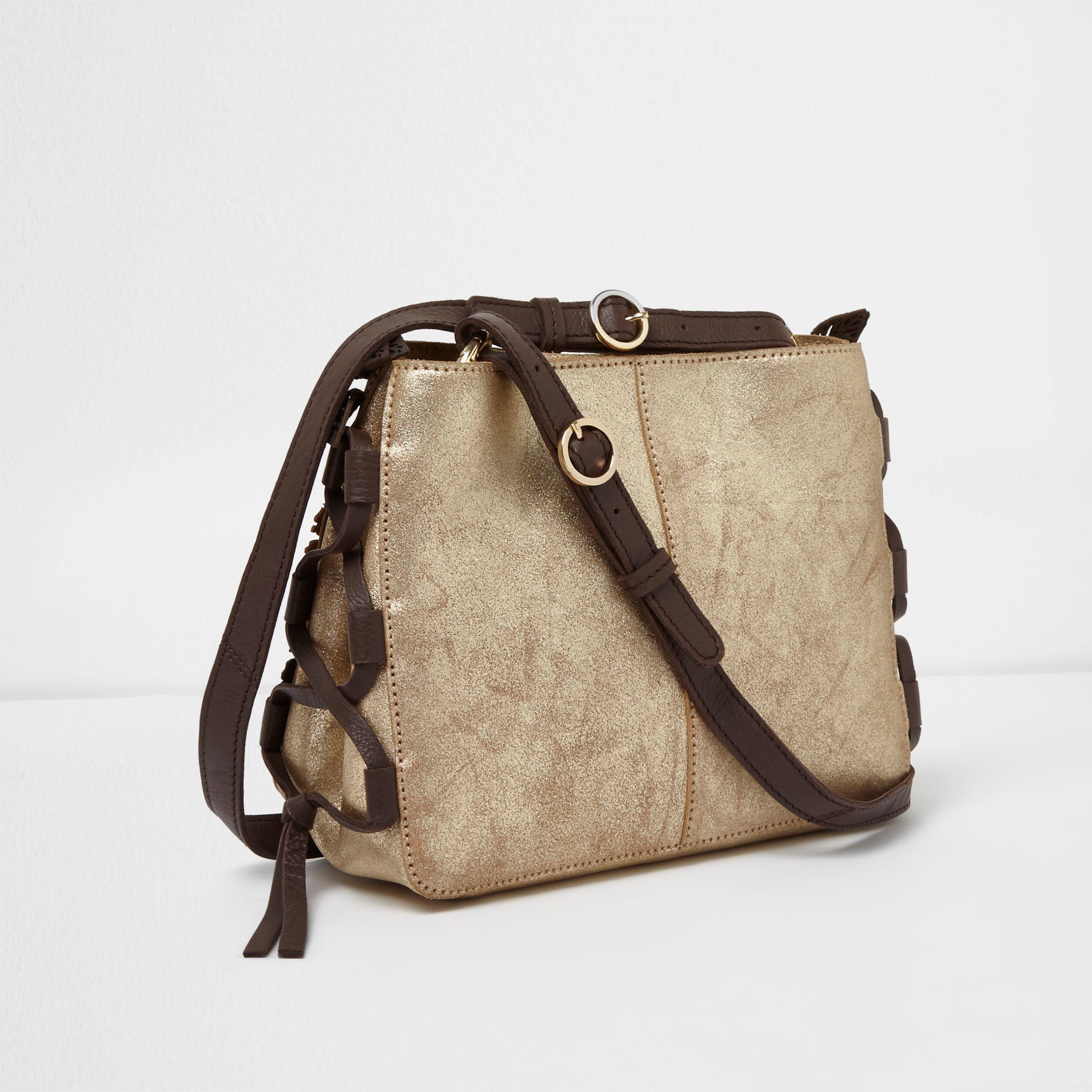 River Island Kettle Cross Body Bag IUCN Water