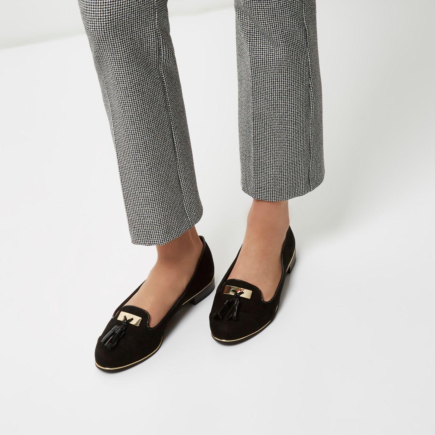 river island tassel loafer