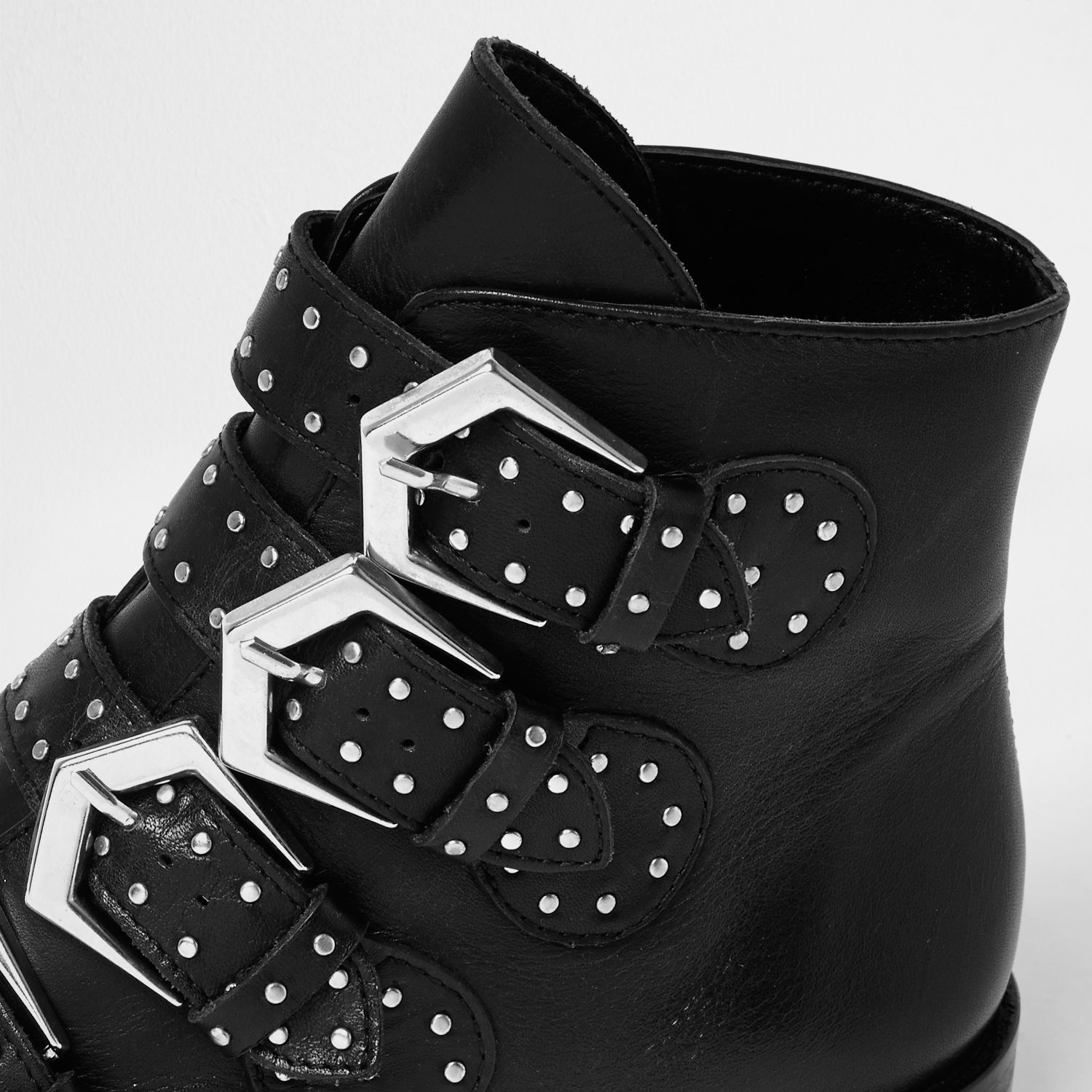 river island studded boots