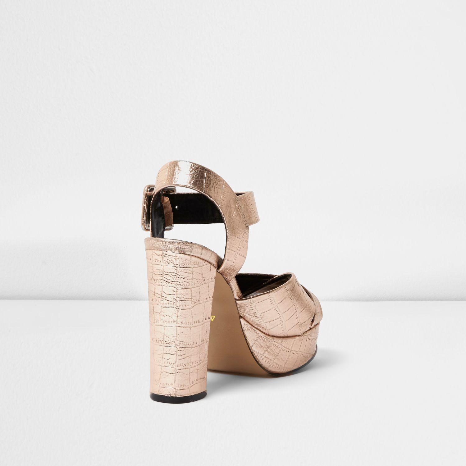 wide fit heels river island