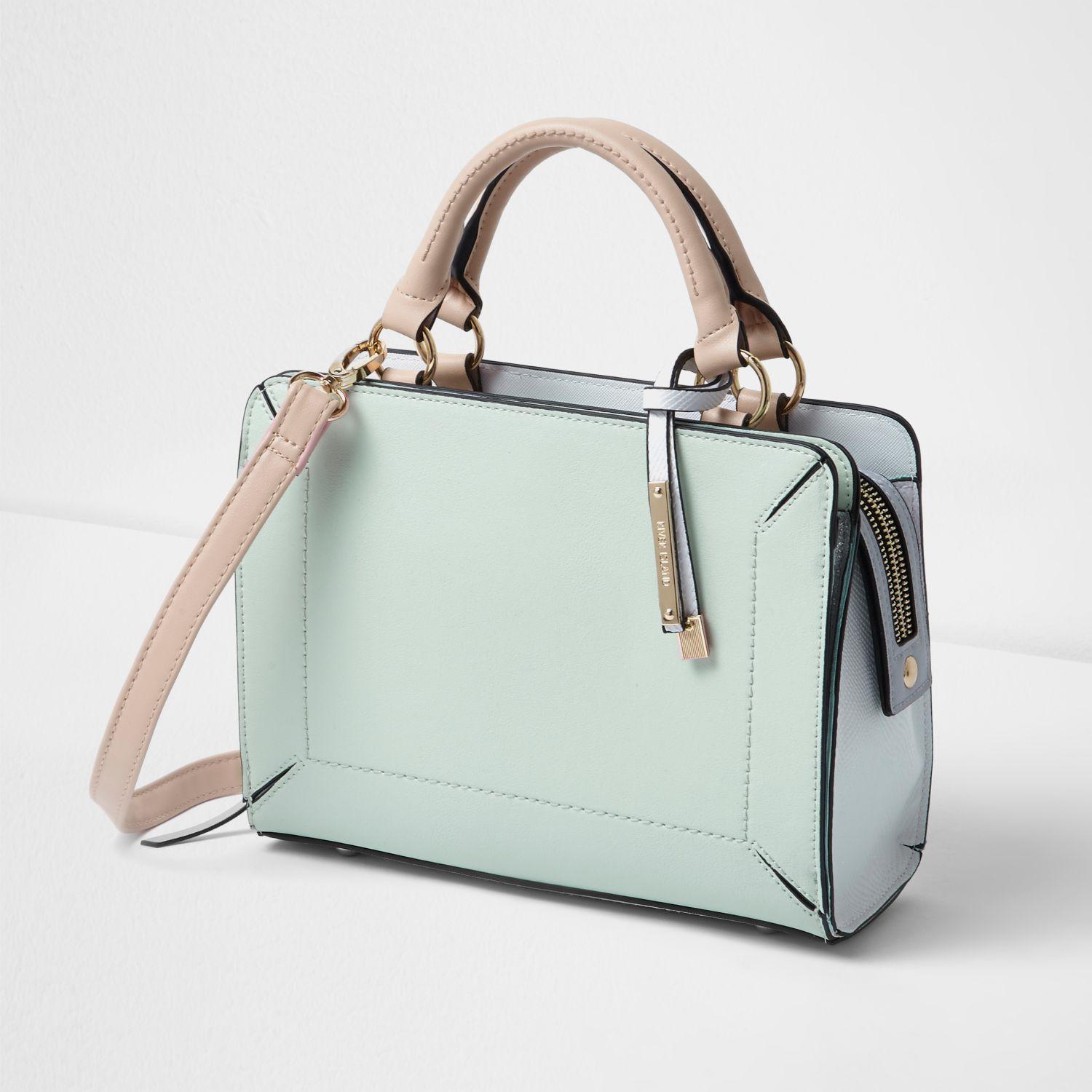 mint green tote