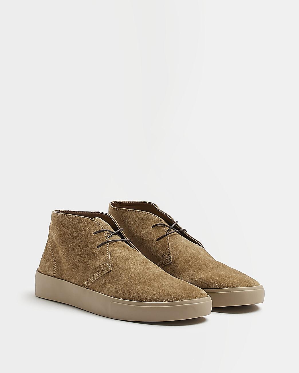 Cupsole top chukka boots