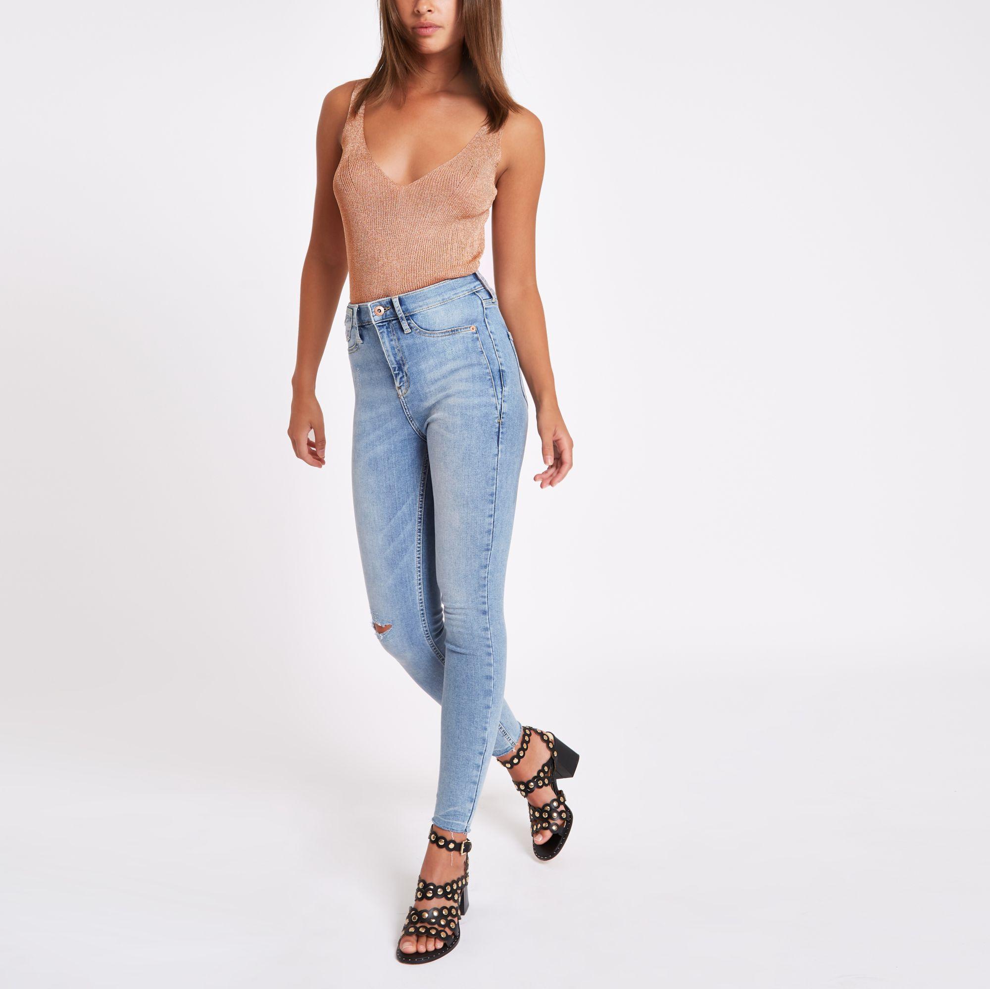 river island knitted vest