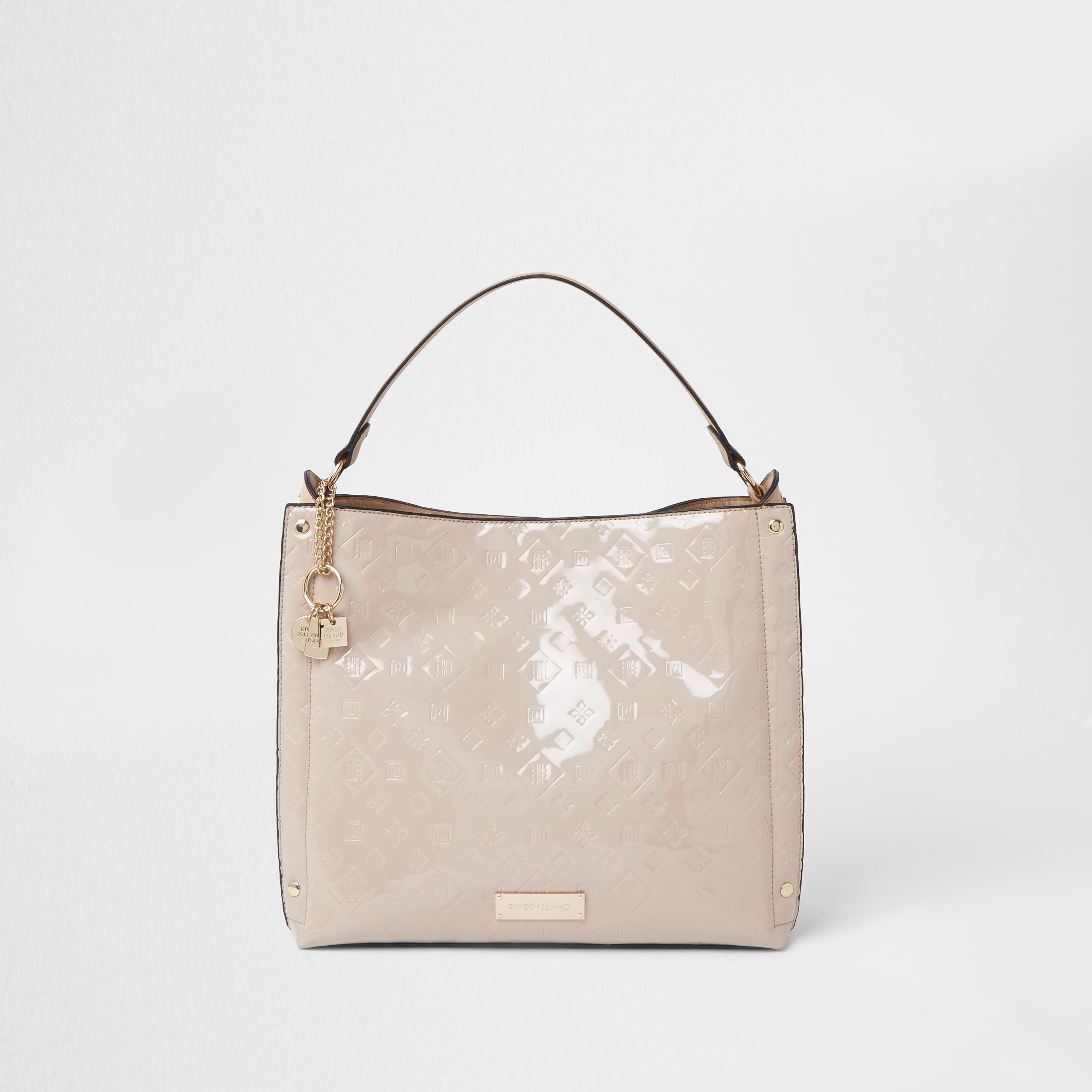 Beige slouch bag best sale