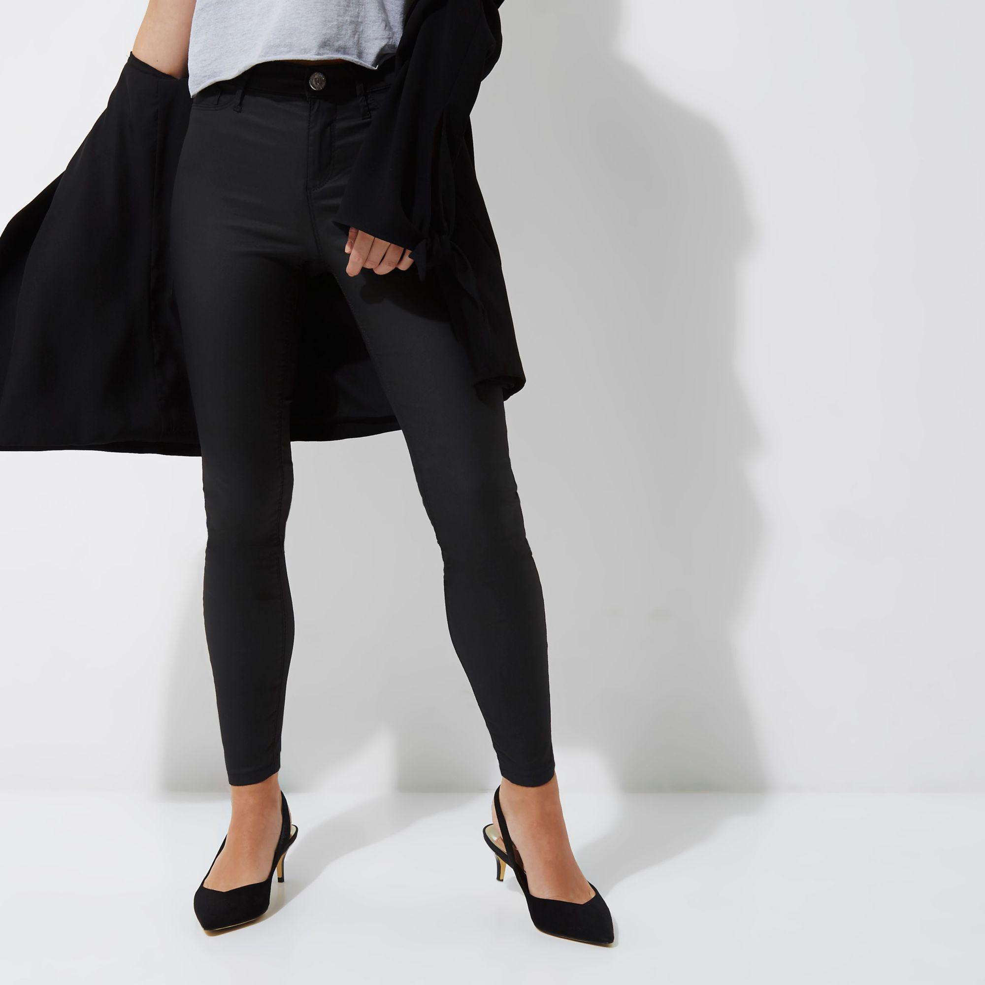 black coated molly jeggings