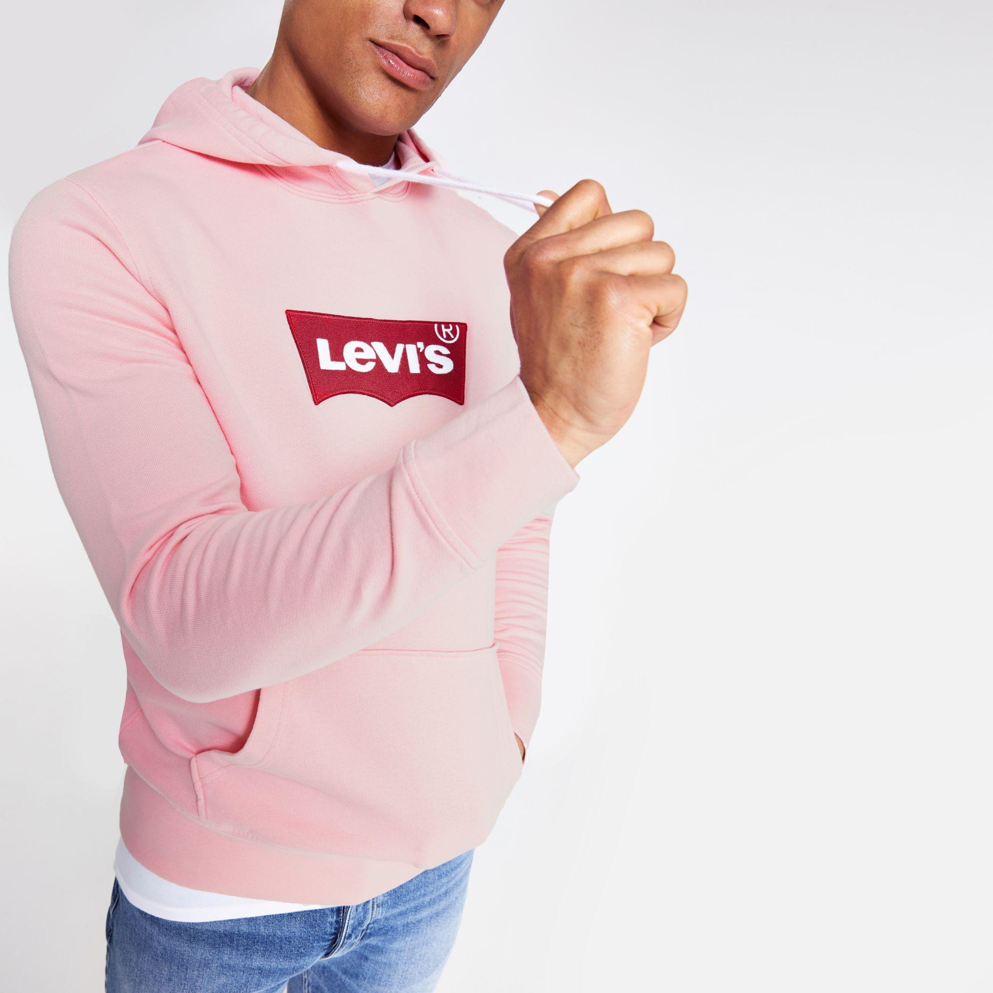 pink levi jumper