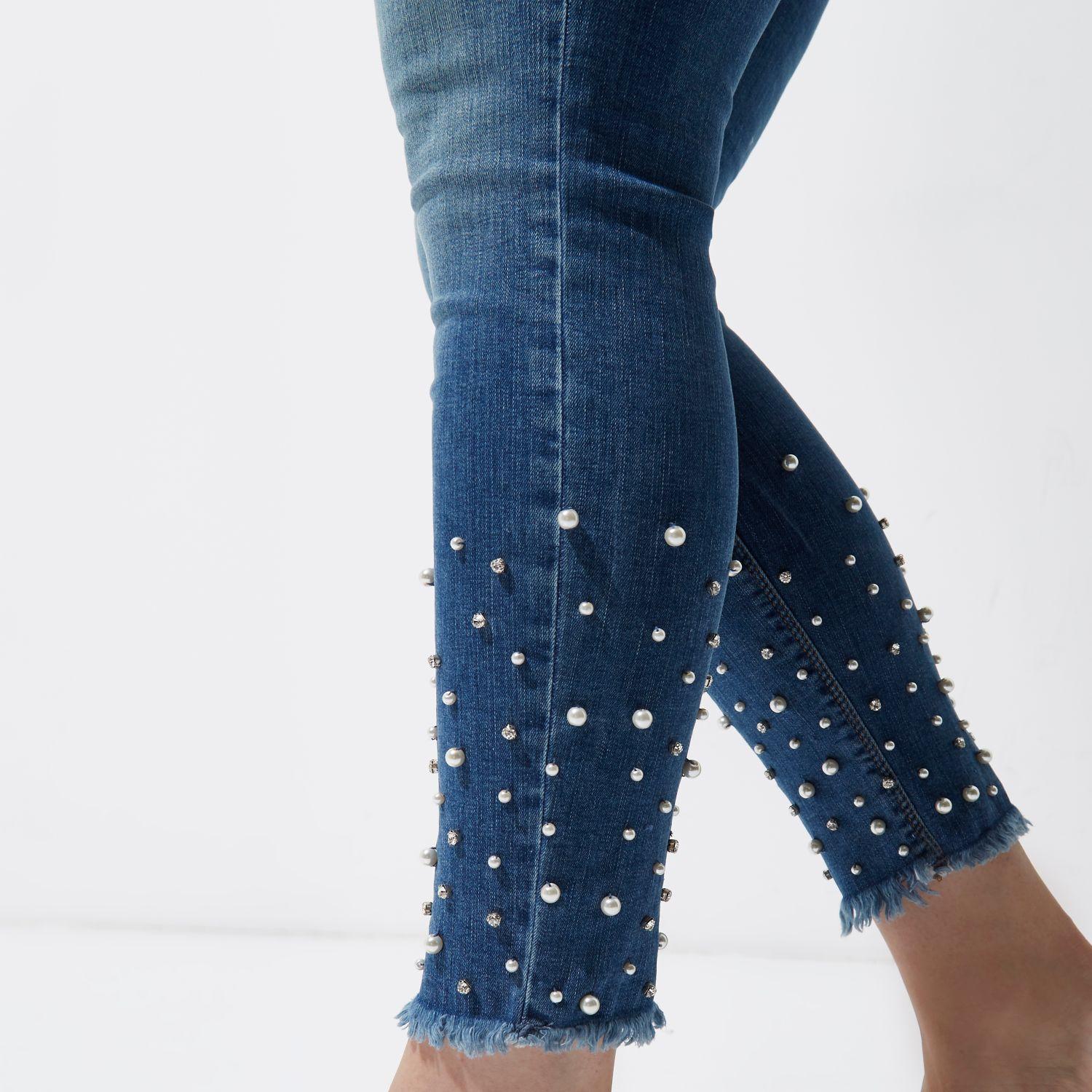 pearl jeans river island
