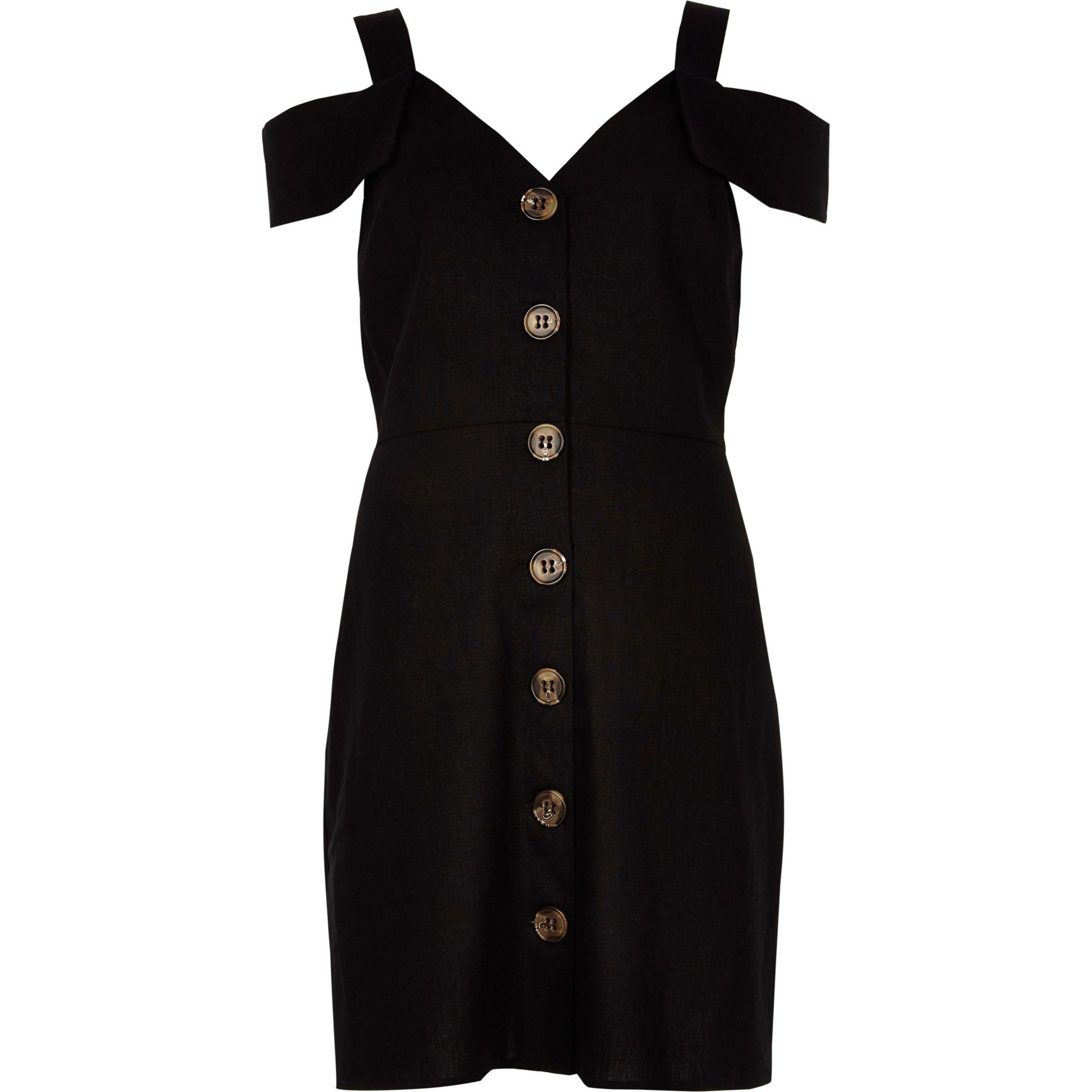 monochrome dress river island