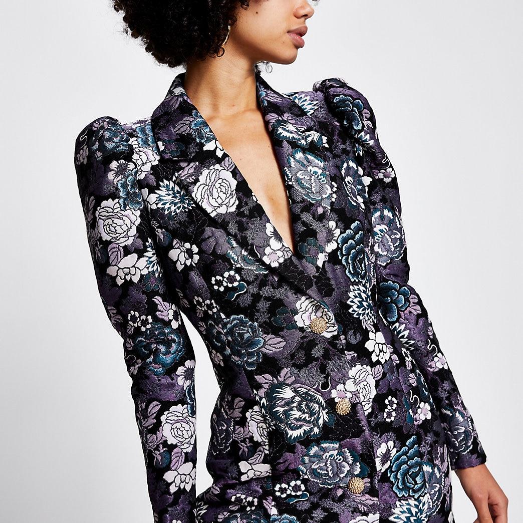River island jacquard blazer dress Clearance