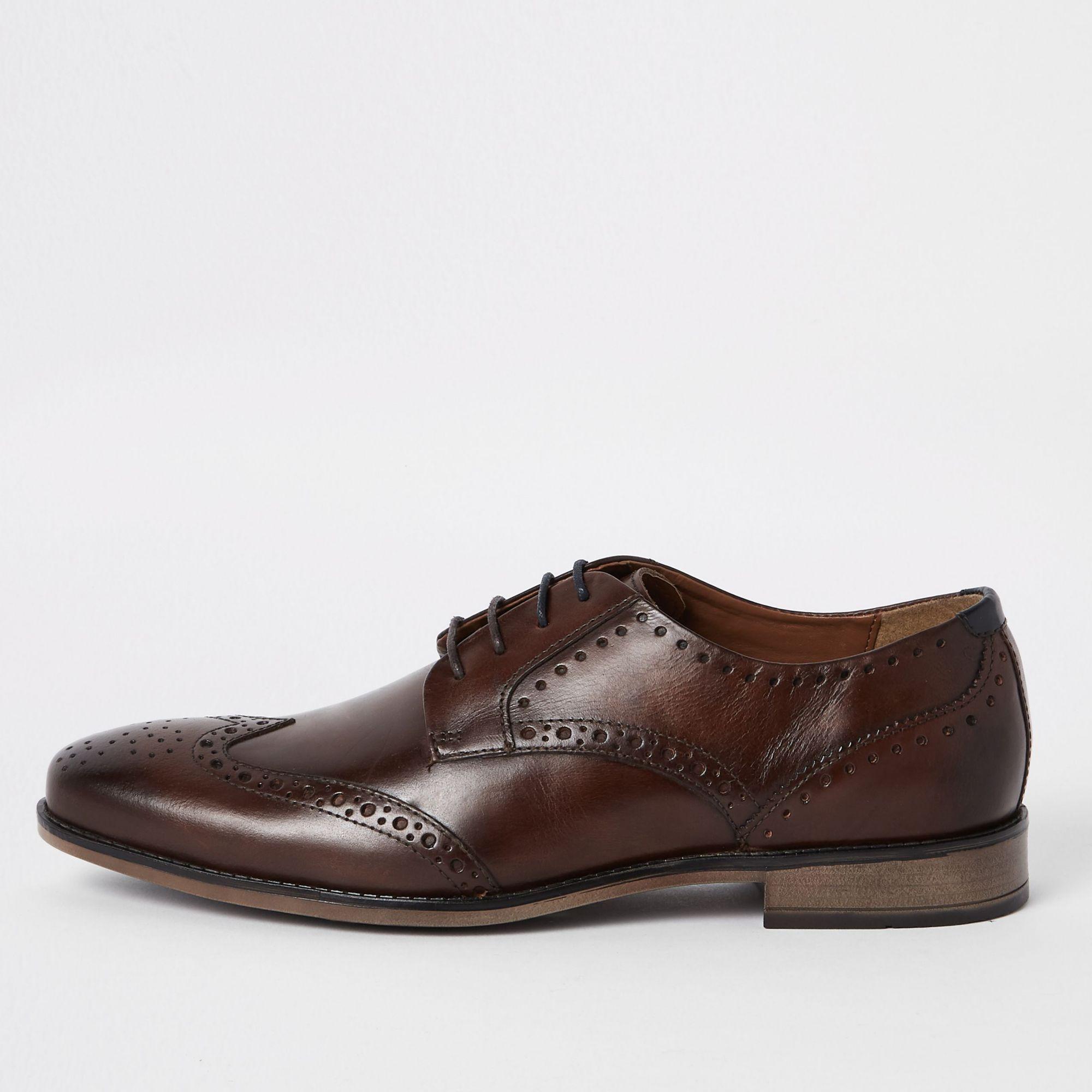 river island lace up brogues
