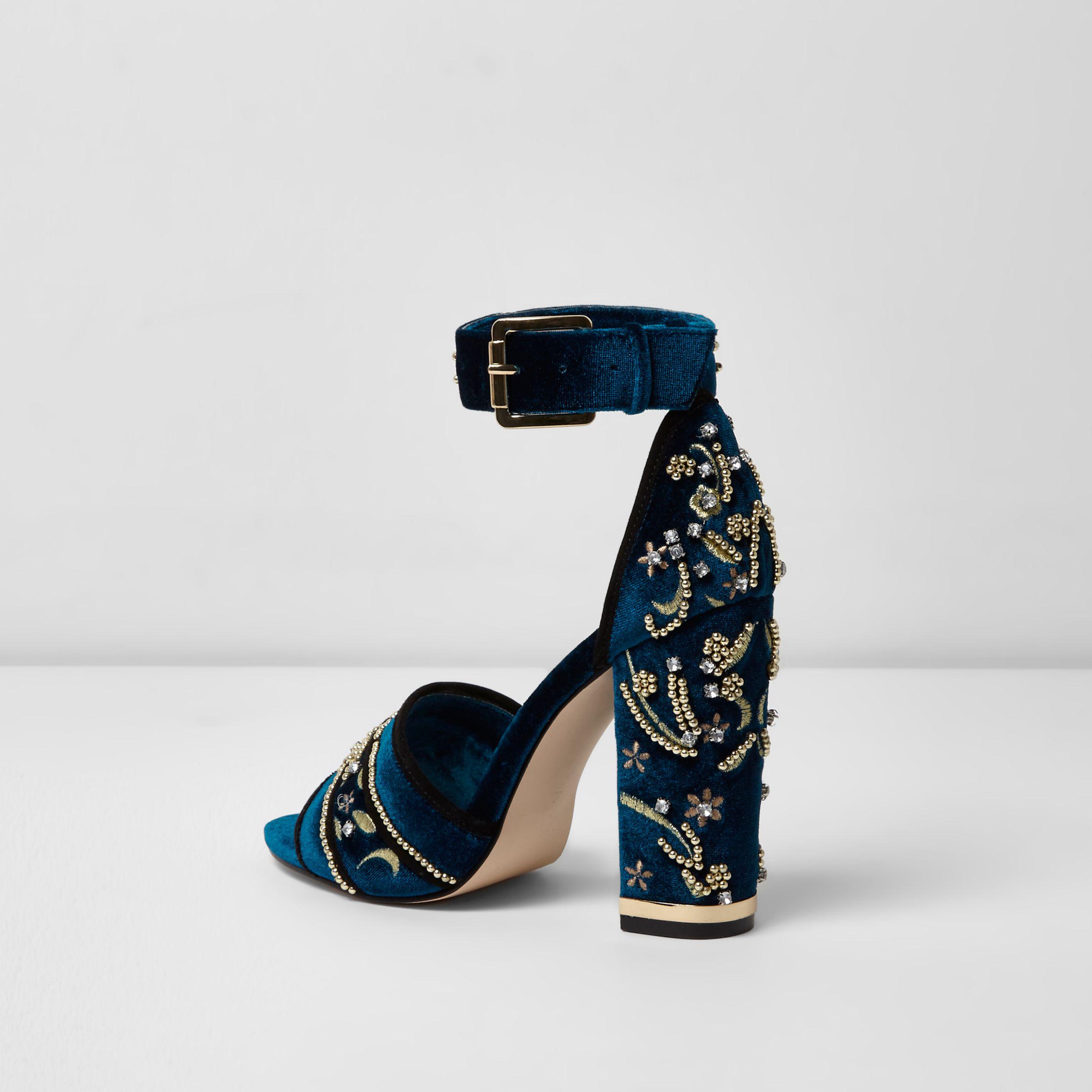 Blue Heels for Women | Mercari