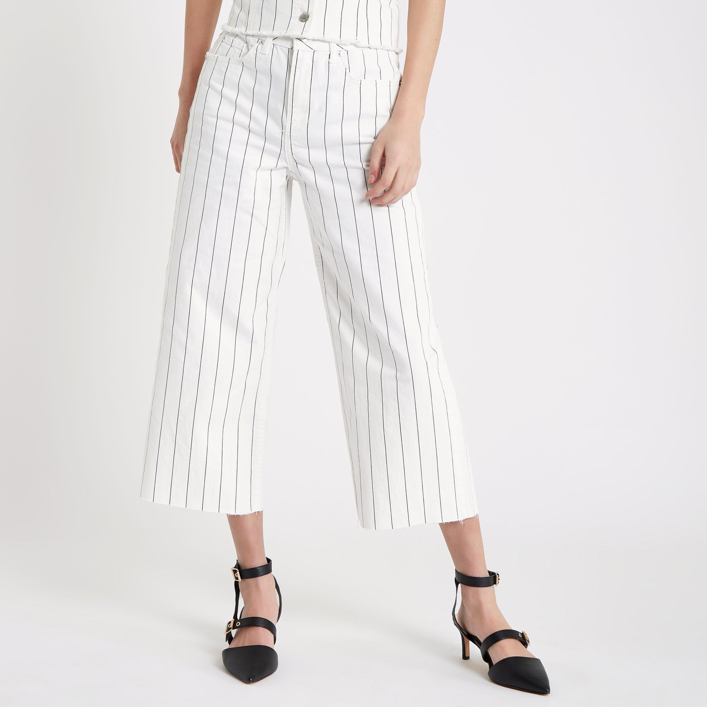 river island alexa crop wide