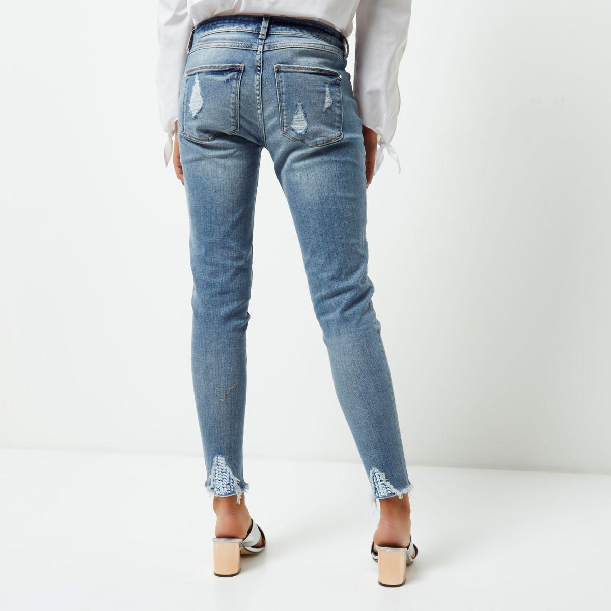 sequin jeans river island