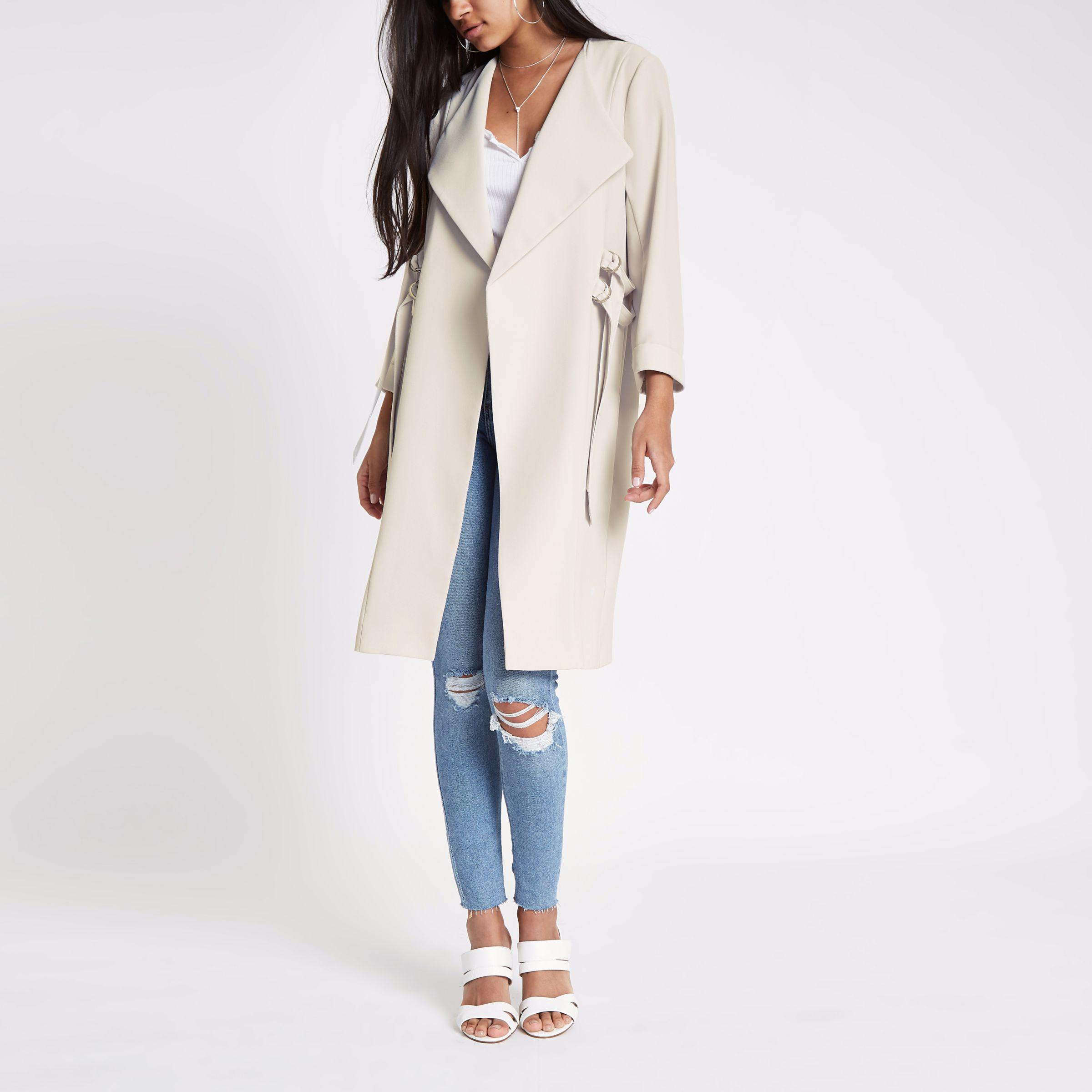 ivory duster jacket
