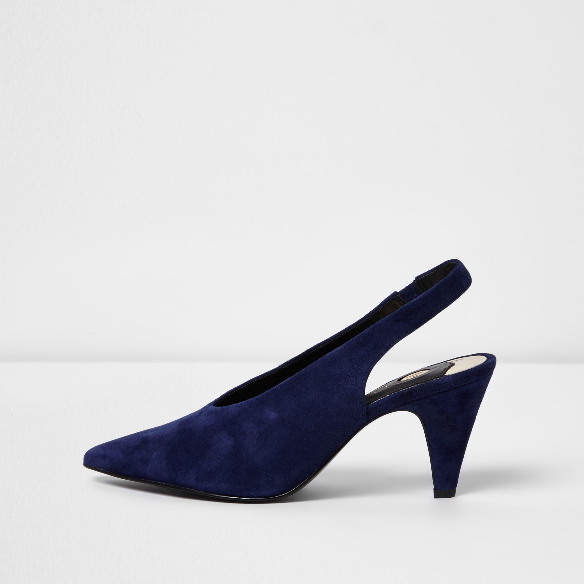 Buy > kitten heels blue > in stock