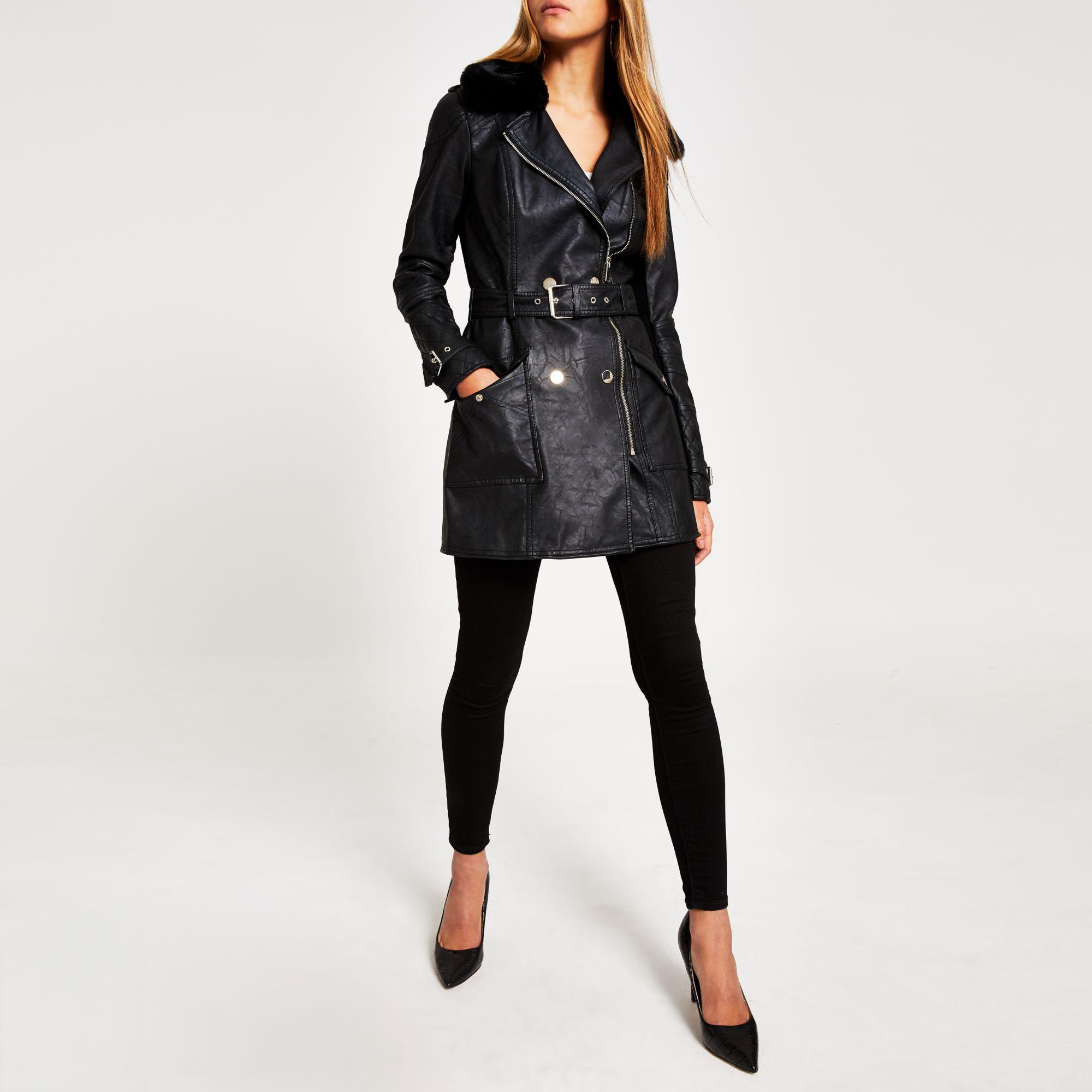 Longline belted jacket Clearance