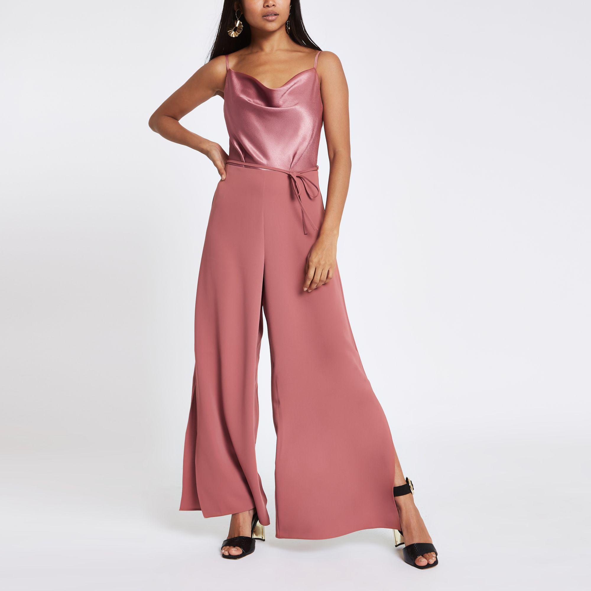 river island cowl neck jumpsuit