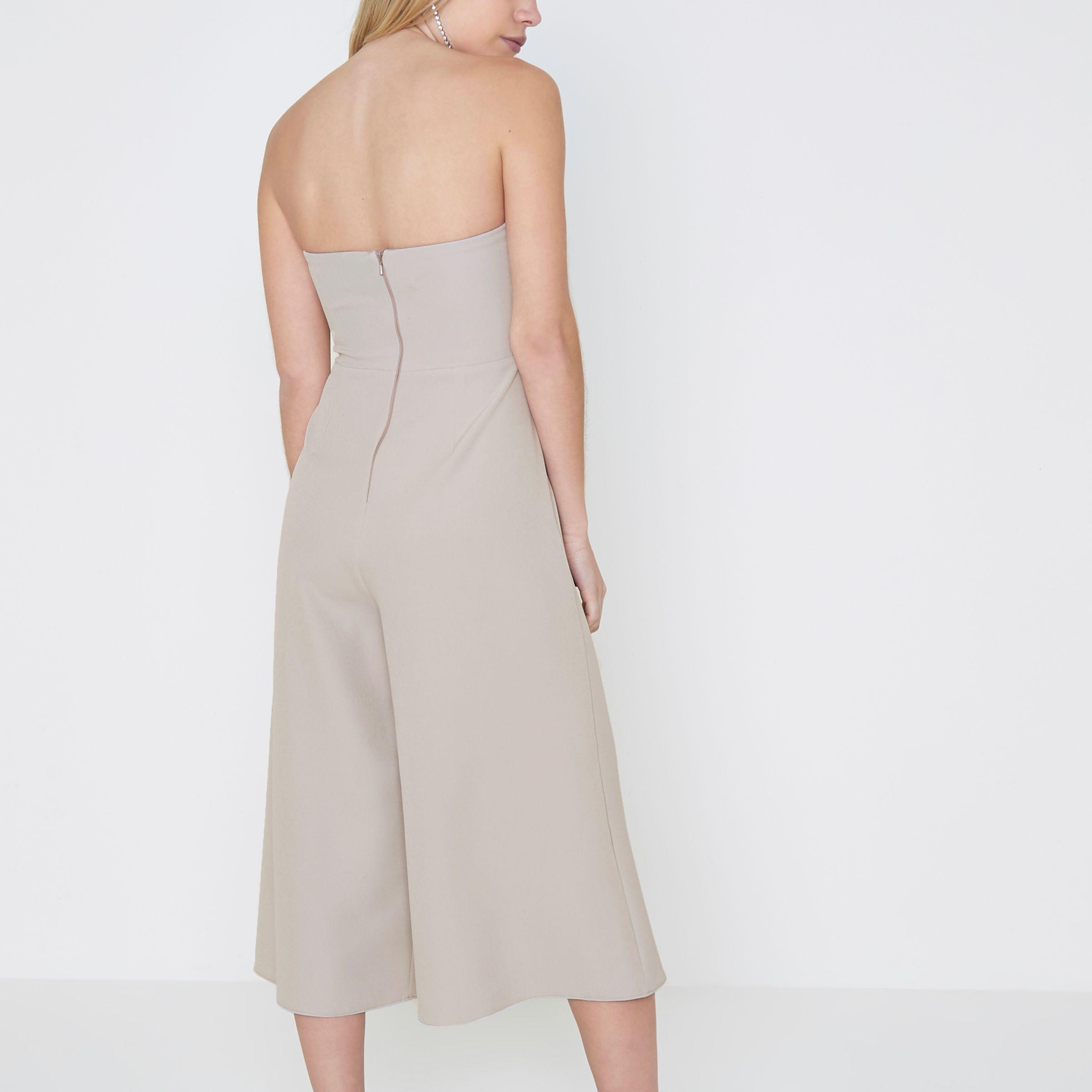grey jumpsuit river island