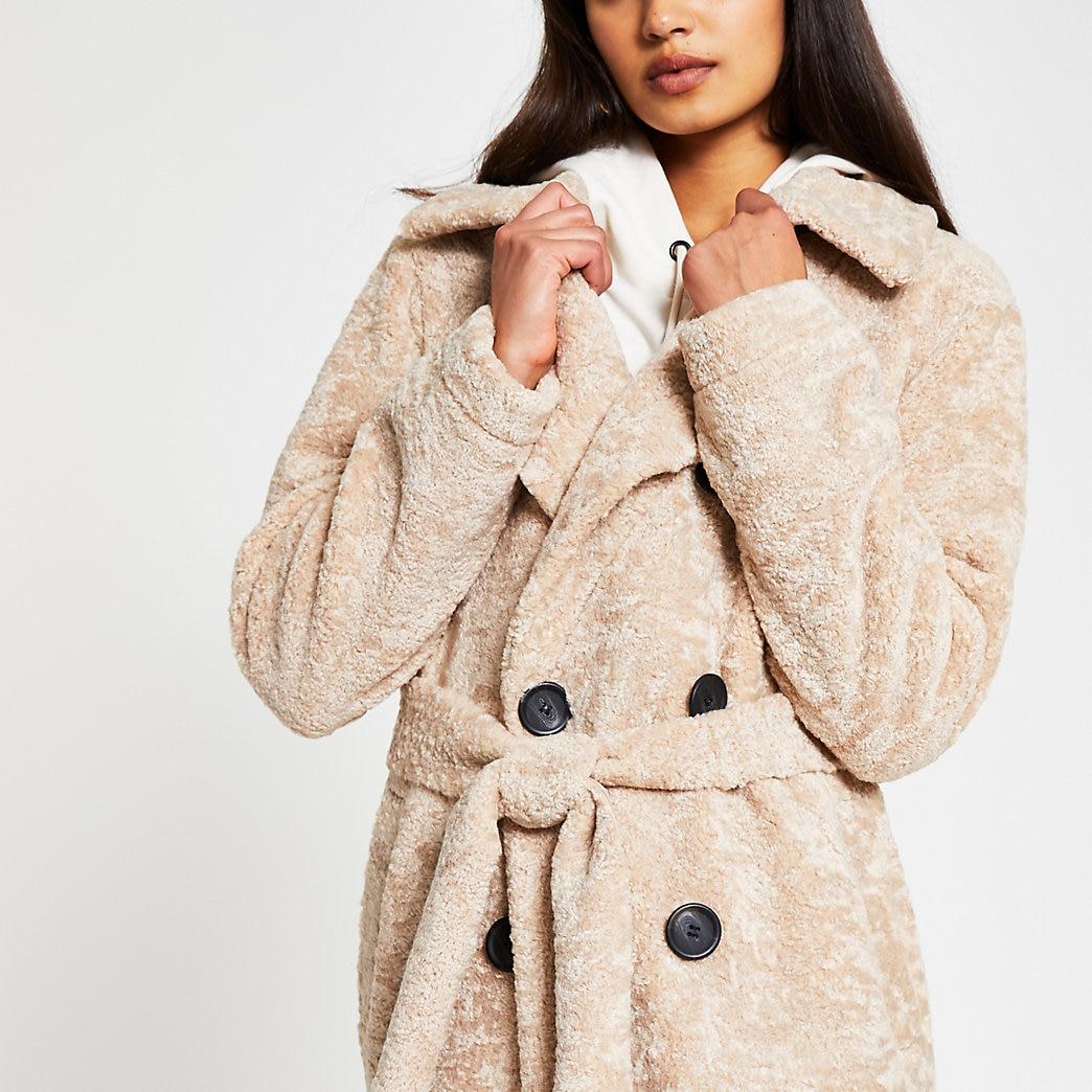 midi teddy bear coat