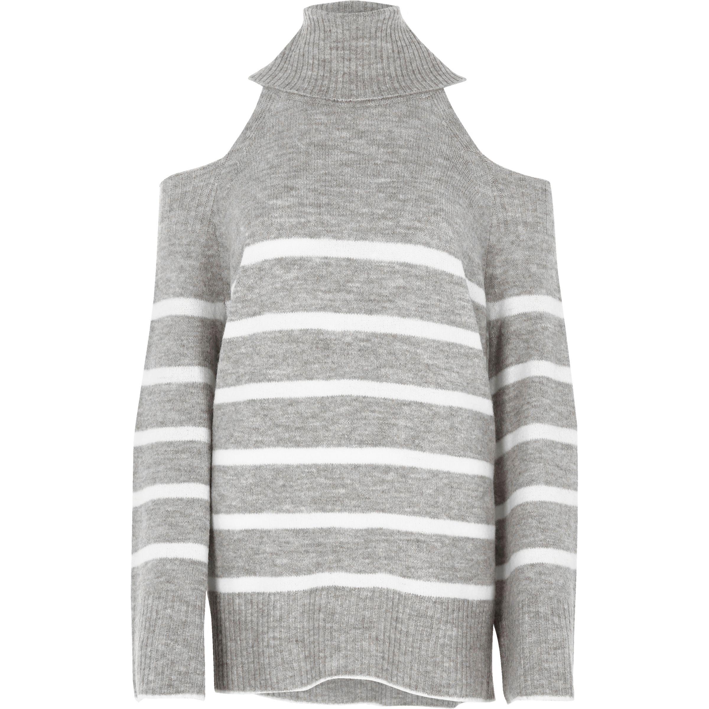 river island grey jumper