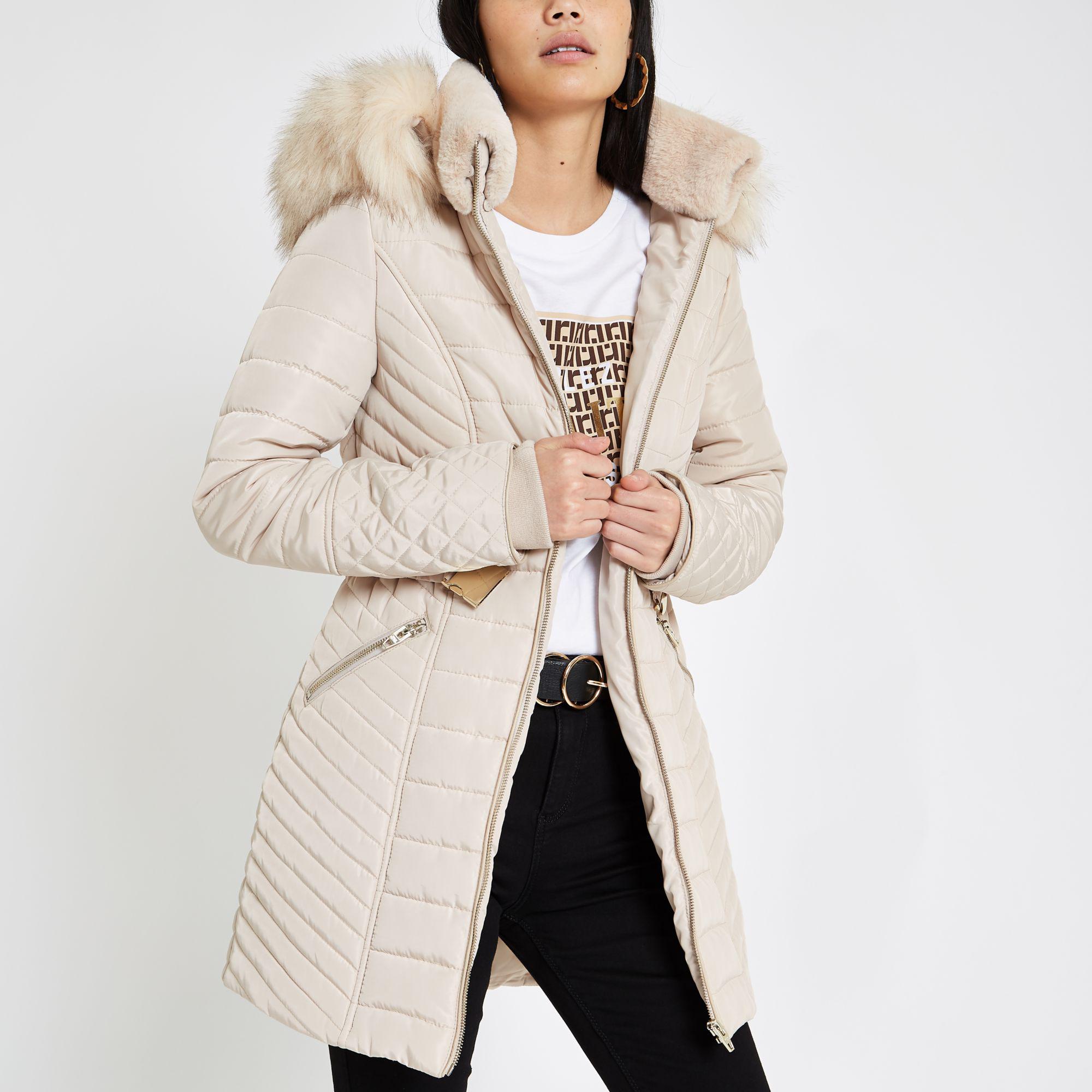 womens wax jacket river island