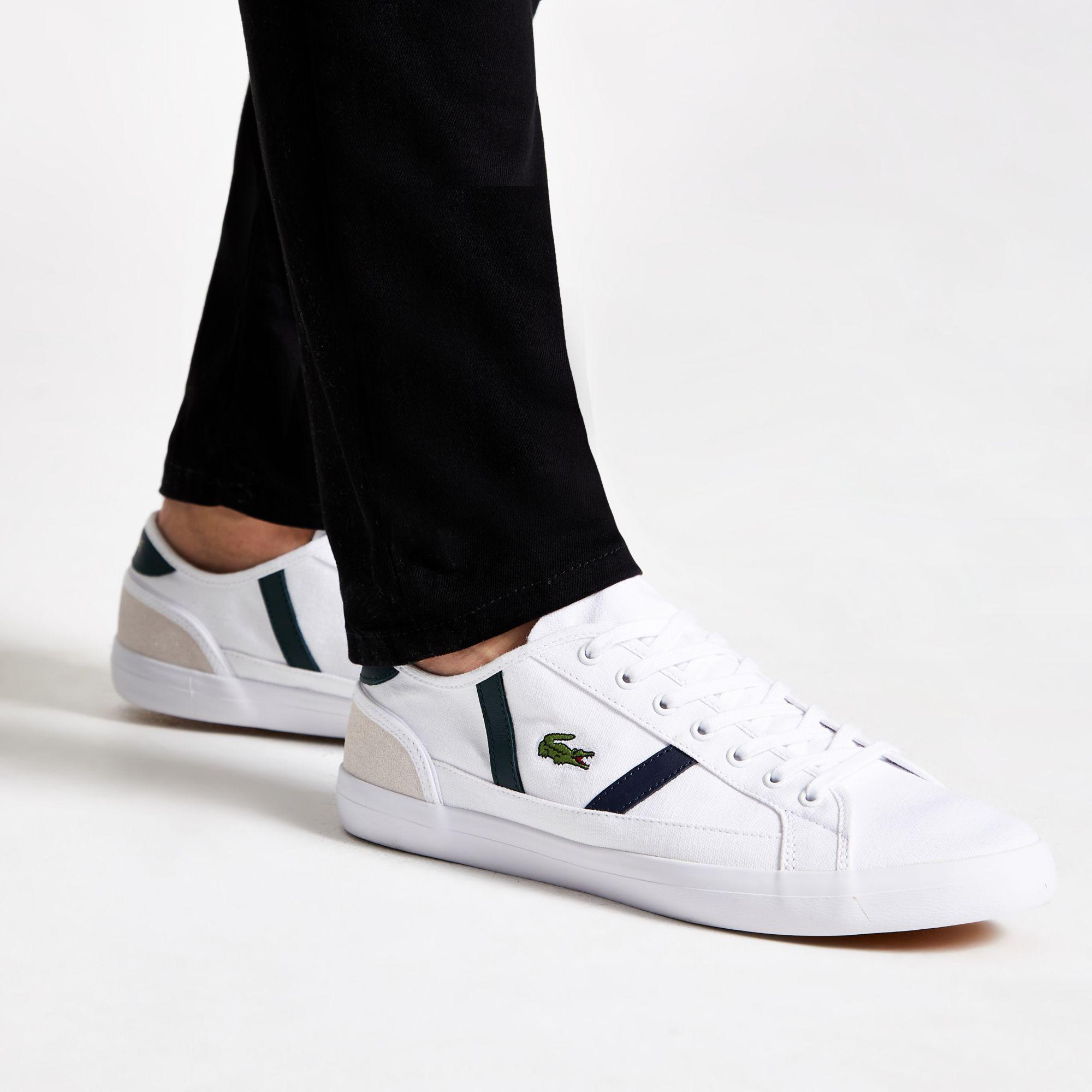 River Island River Island Sideline Canvas Trainers in White for Men - Lyst