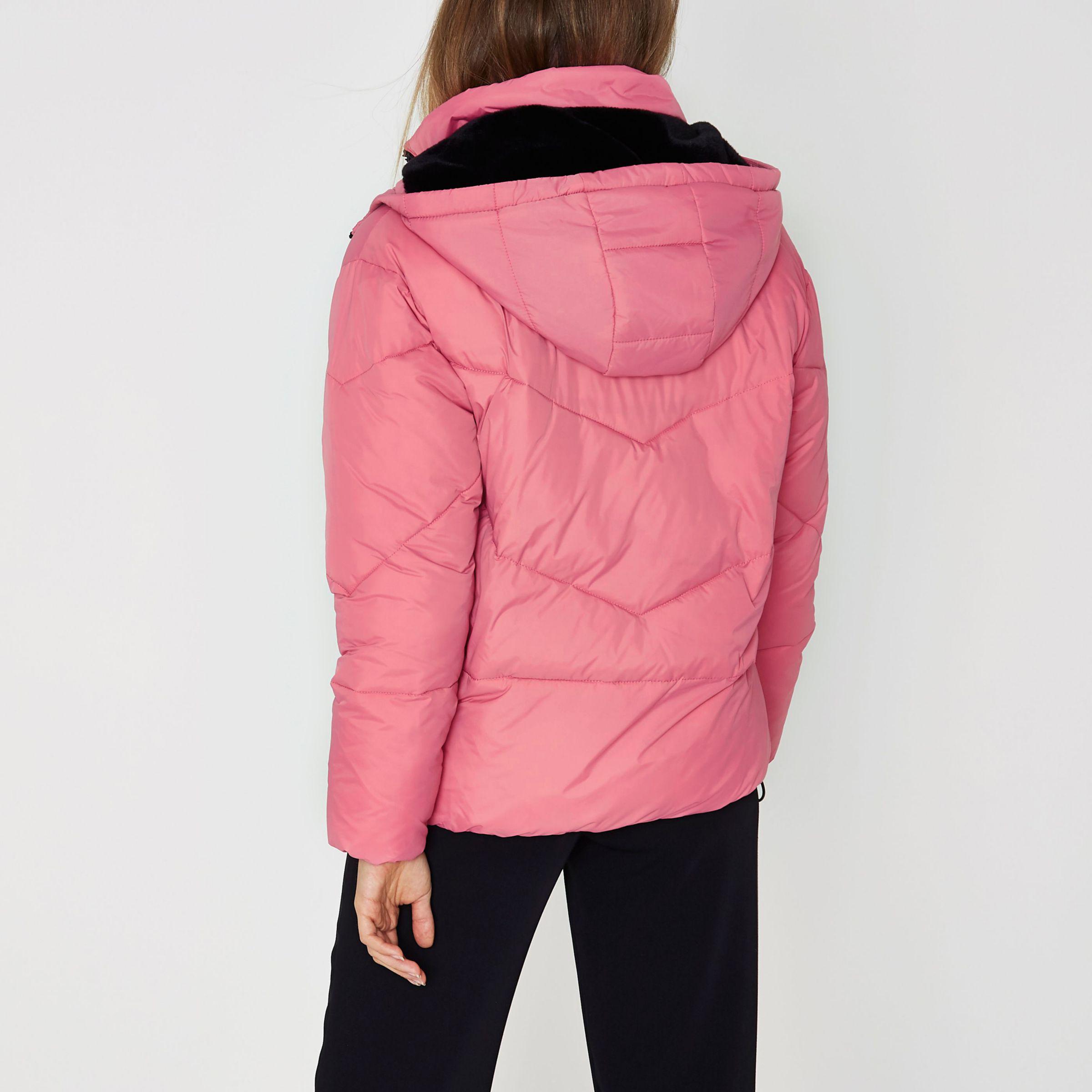 river island double layer padded jacket