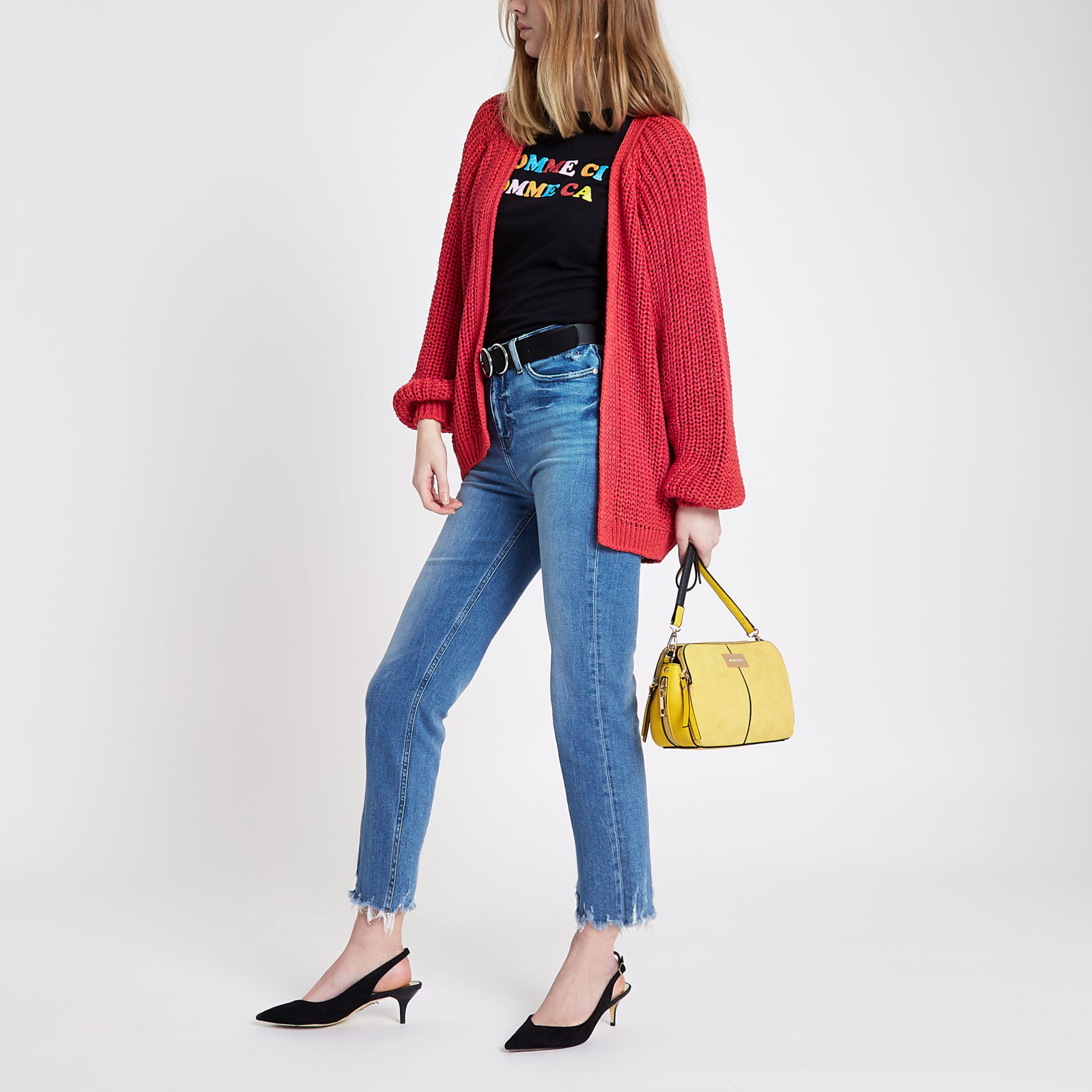 bright chunky cardigan