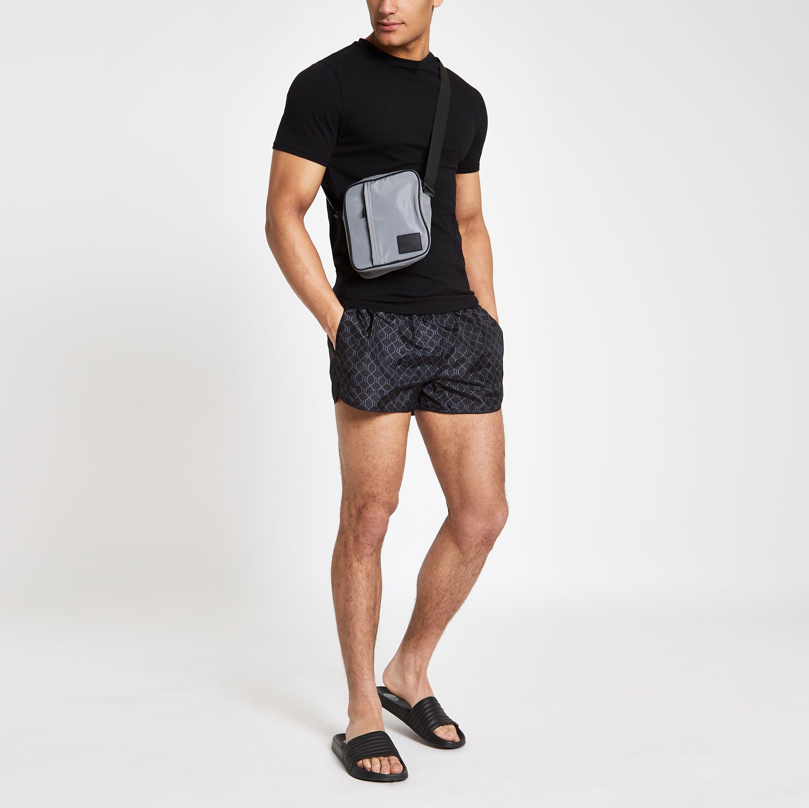 suede drawstring shorts
