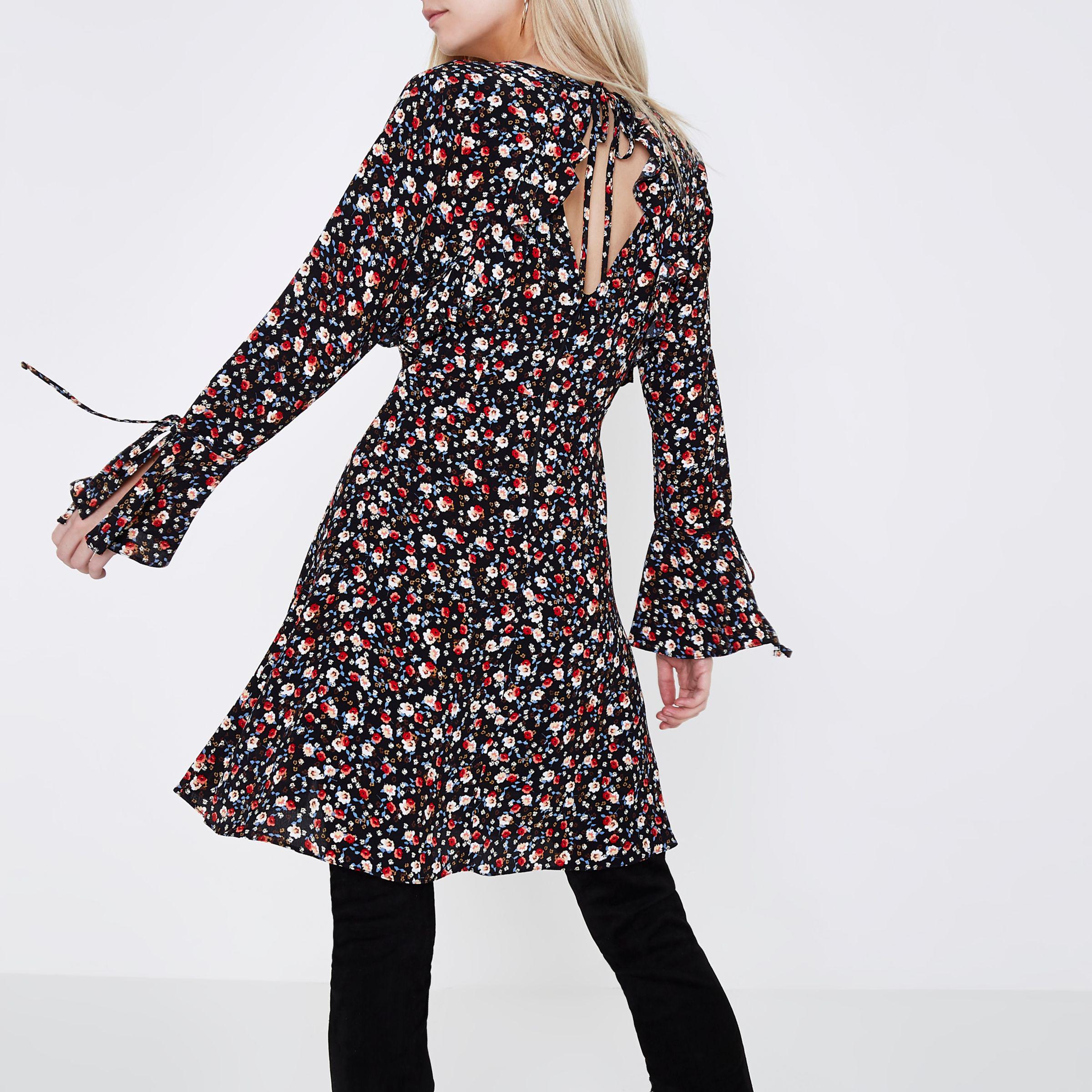 river island ditsy dress
