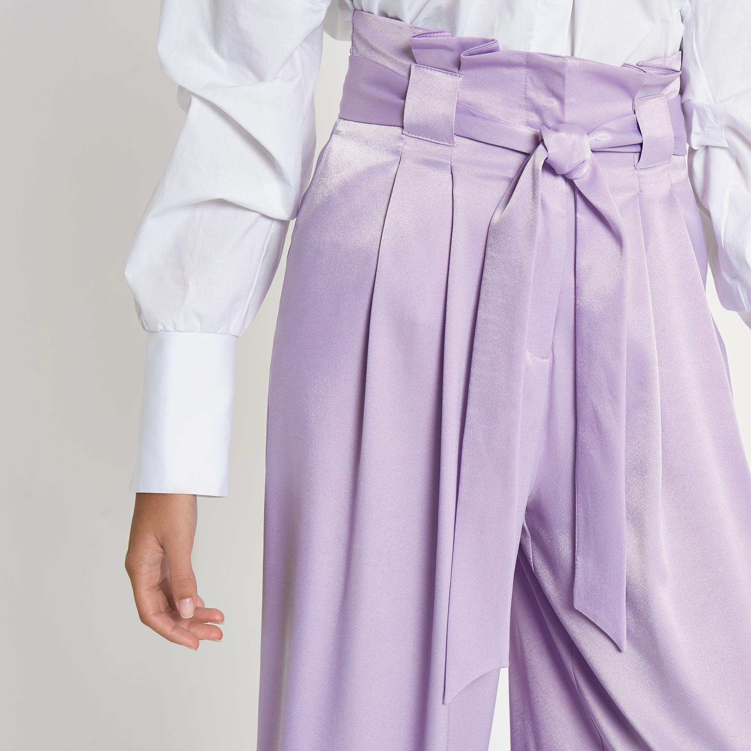 River Island Synthetic Purple Satin 