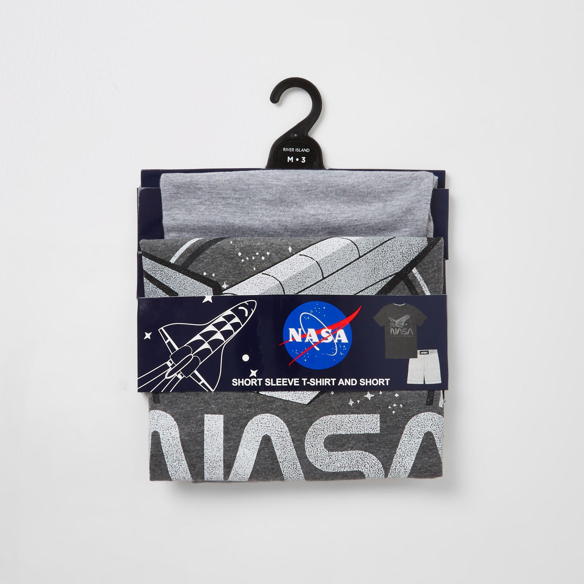 Nasa Classic Logo Mens Pyjama Lounge Sets
