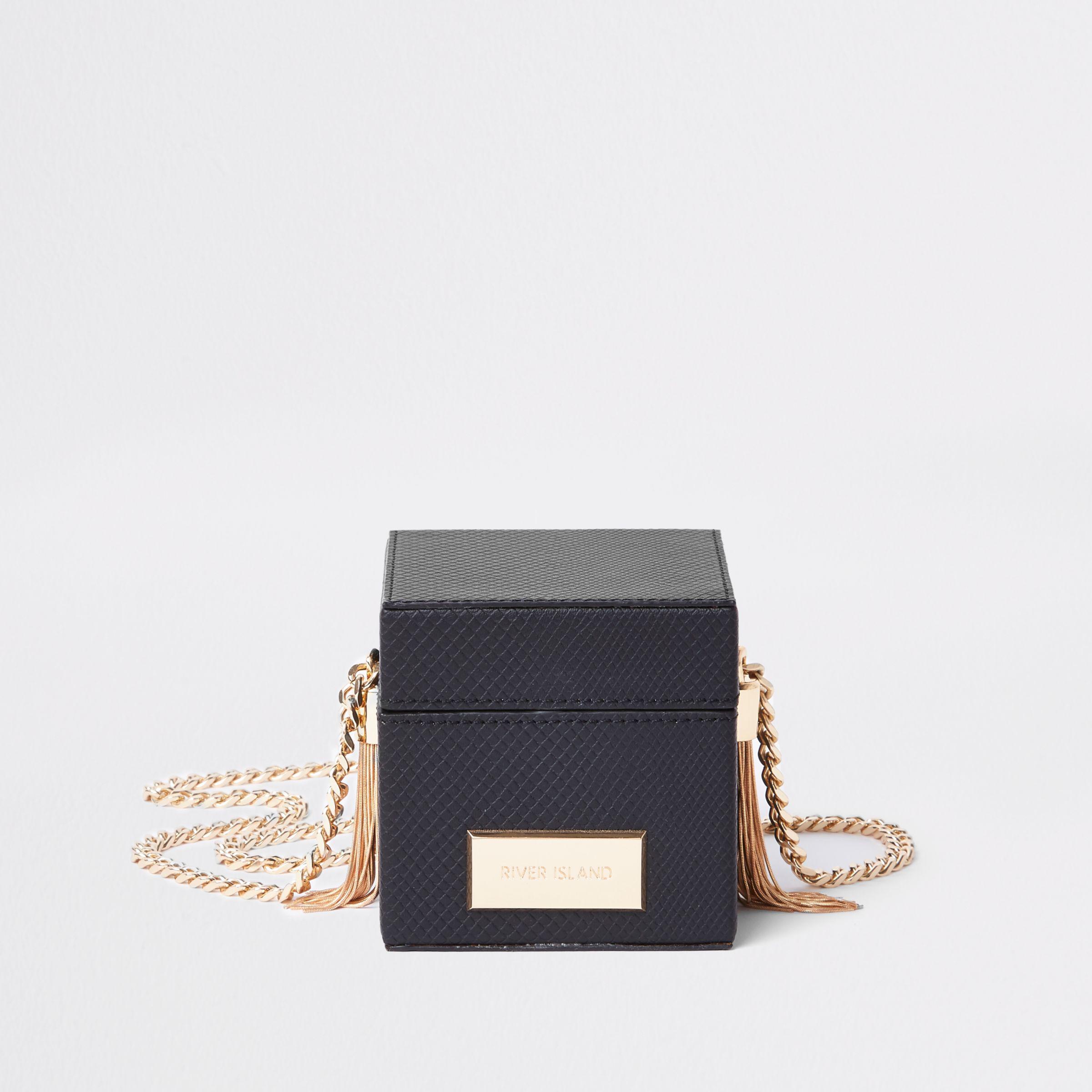 black box crossbody bag