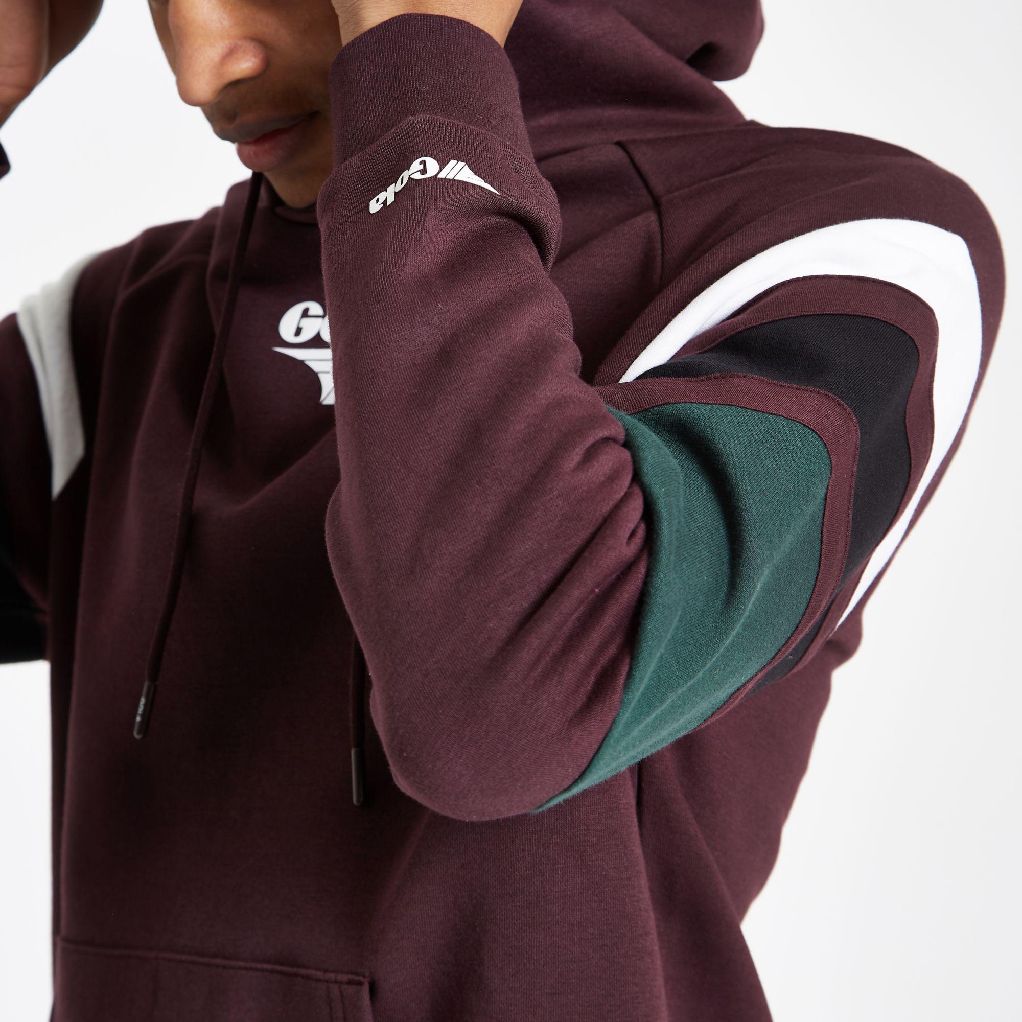 burgundy color hoodie