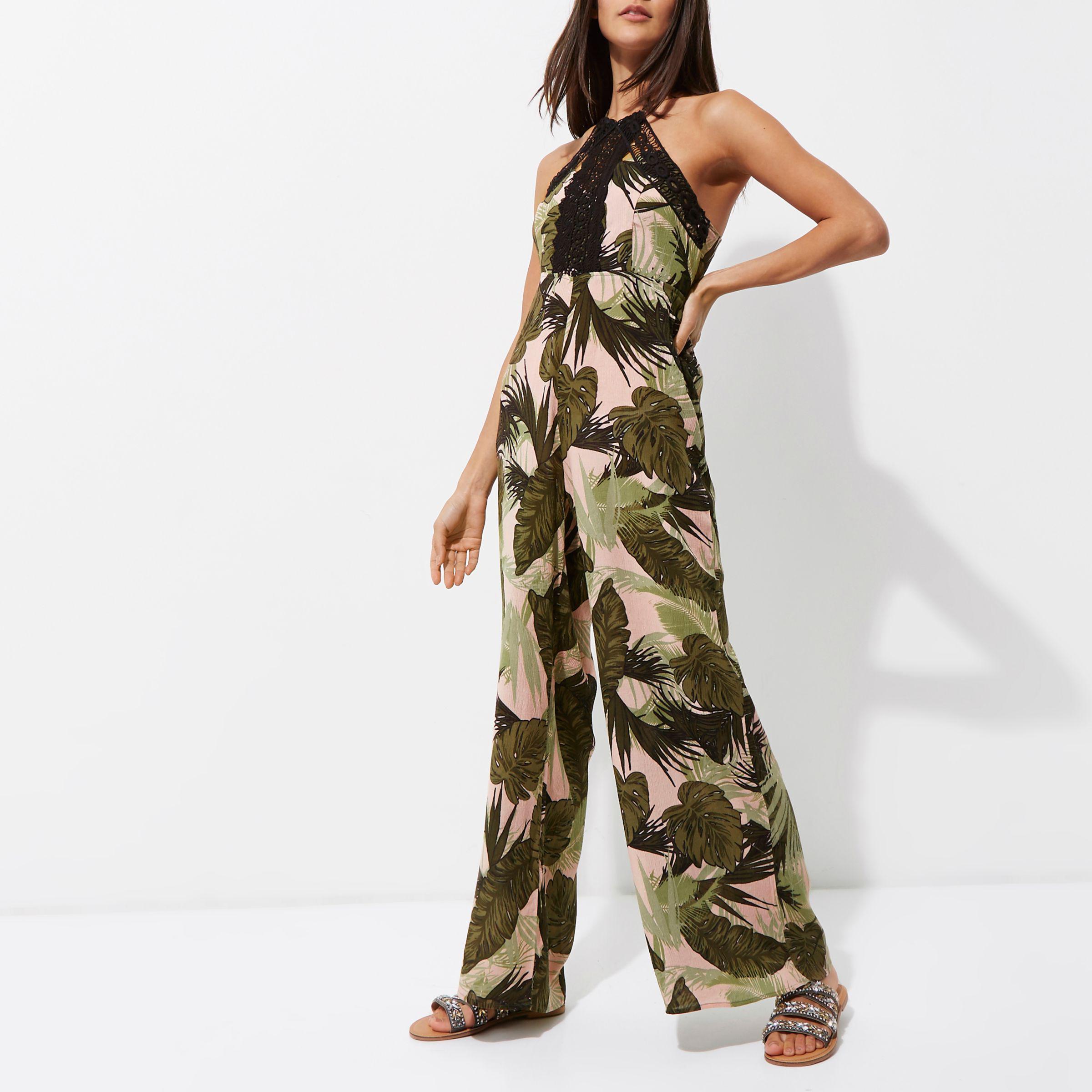 river island beach jumpsuit