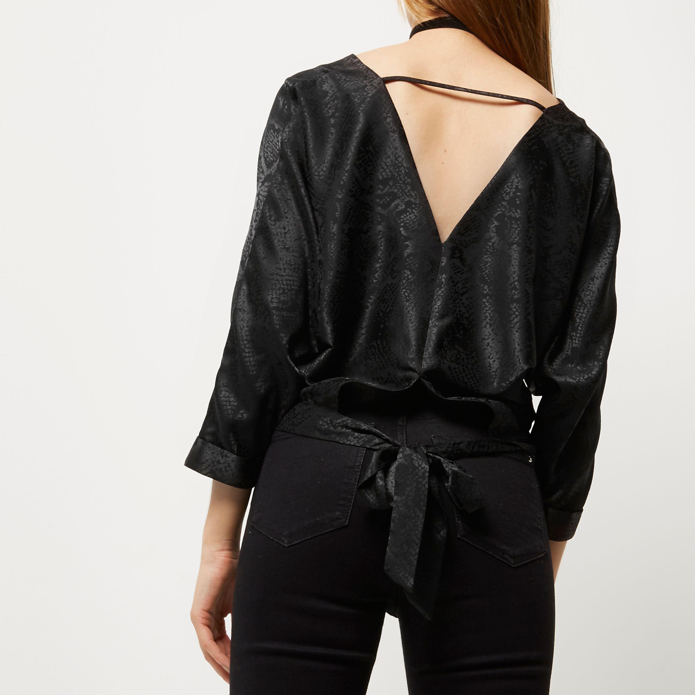 river island batwing top