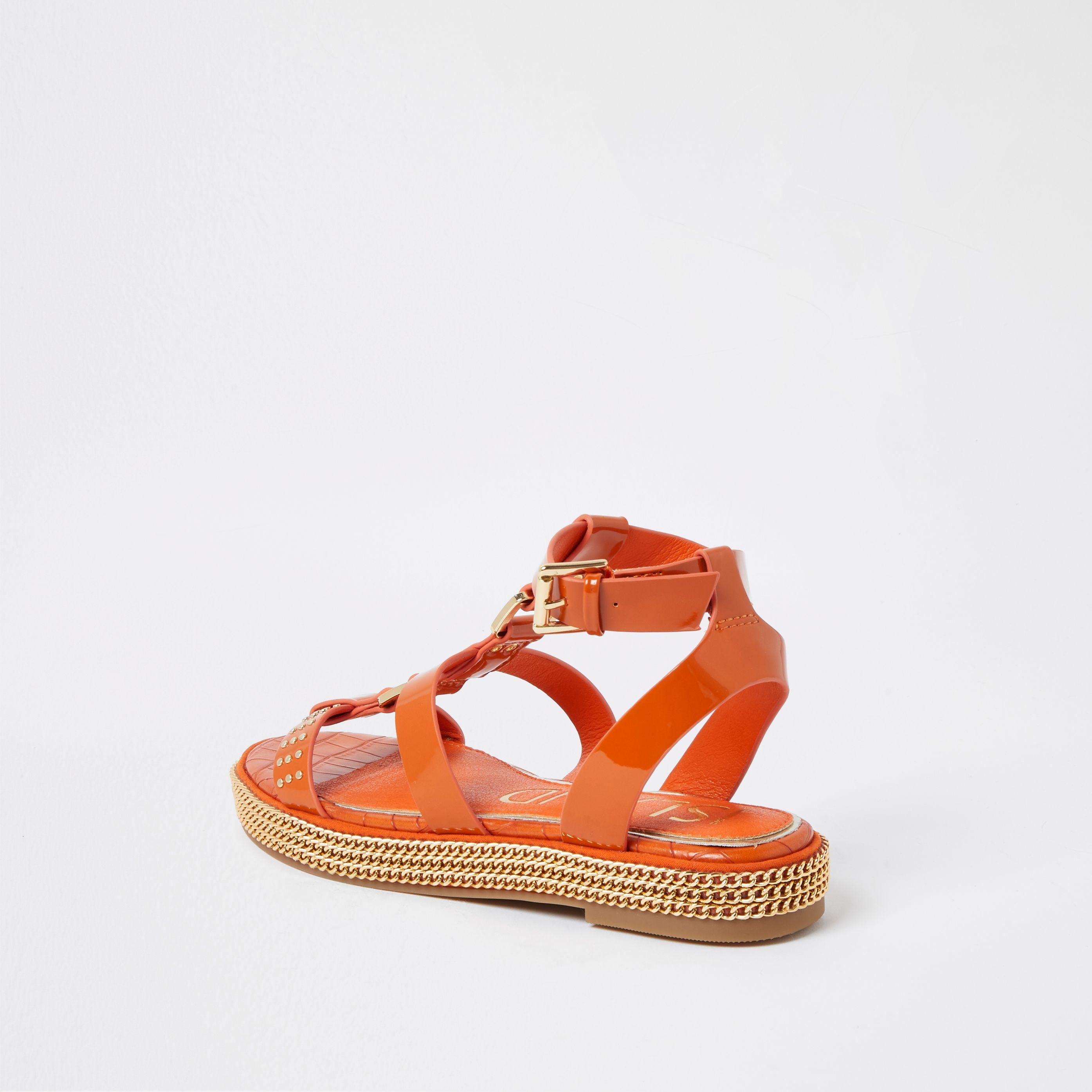 Flatform sandals river island clearance