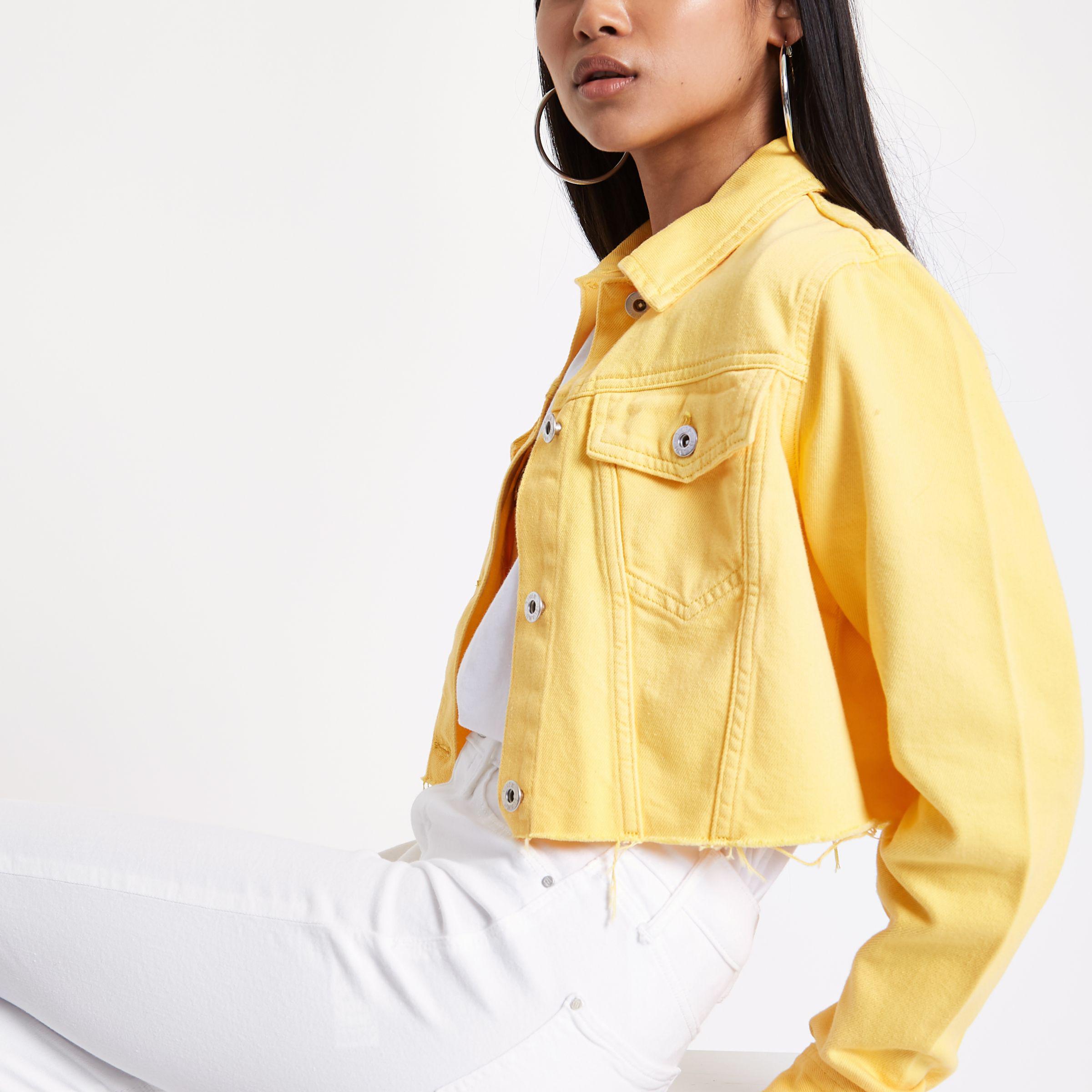 Yellow Wash Denim Jacket | maurices-totobed.com.vn