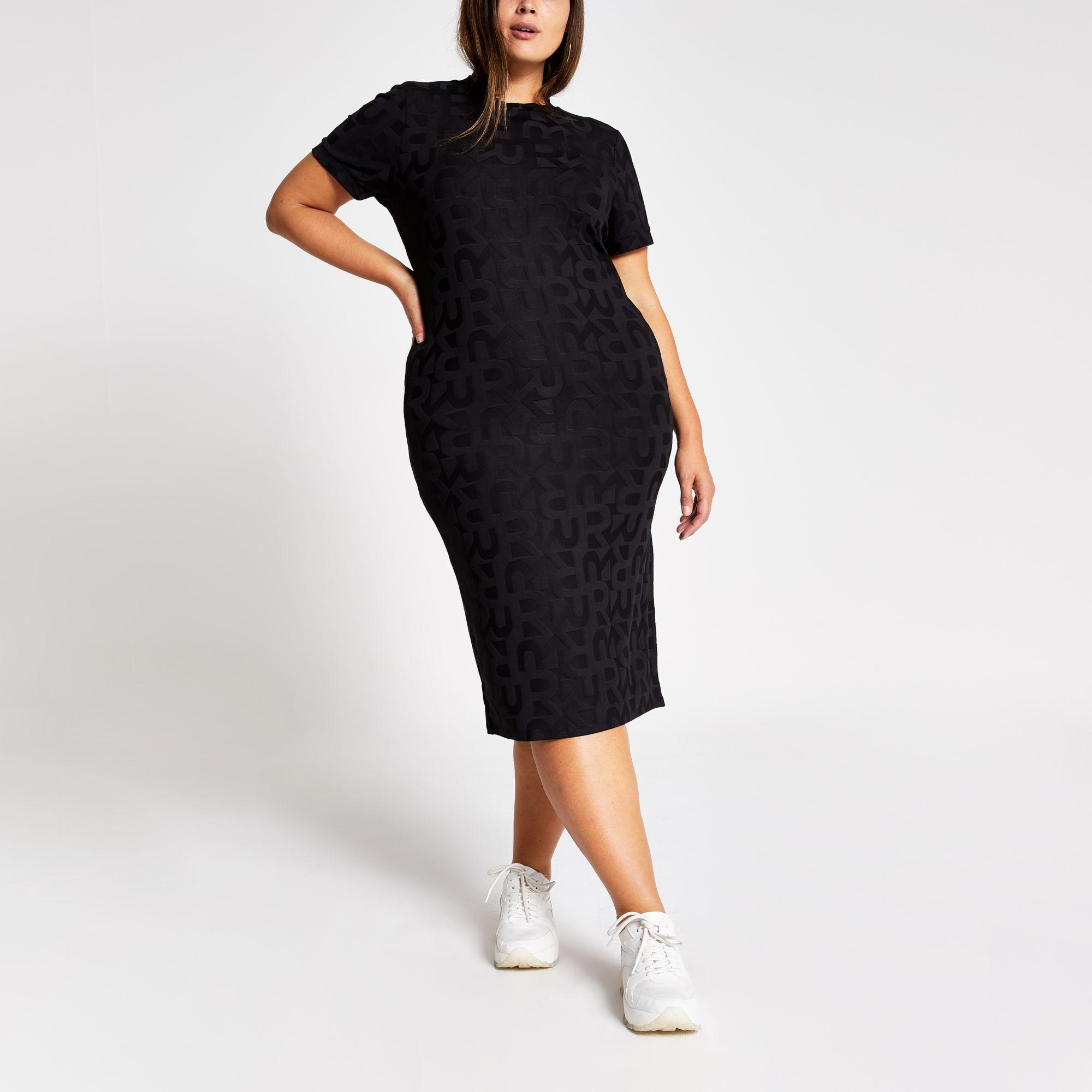 plus bodycon midi dress