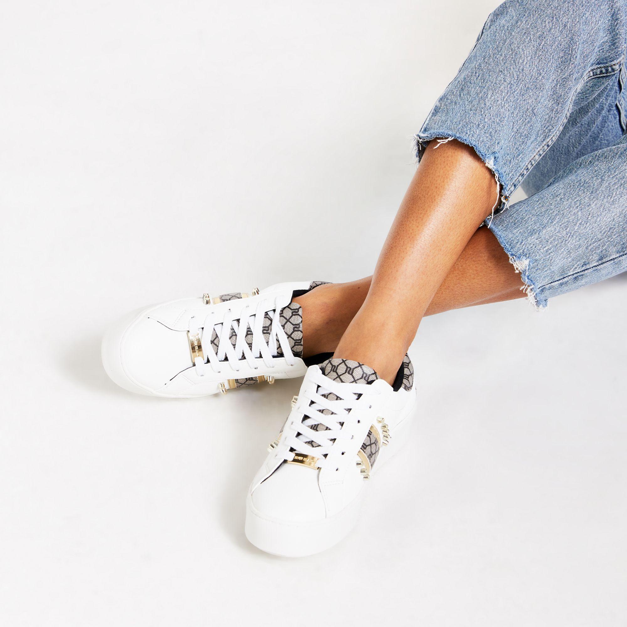 River island monogram shoes Clearance