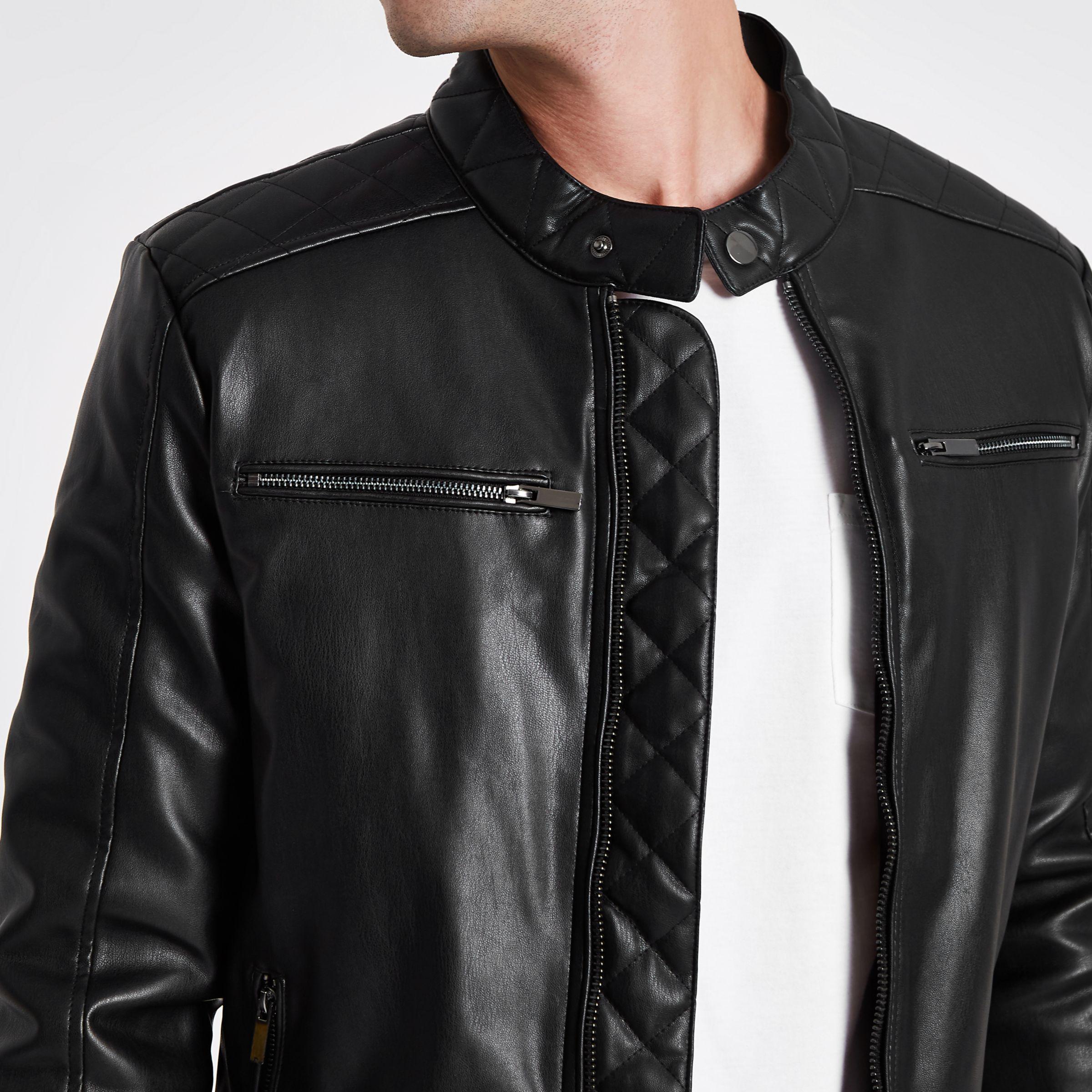 river island racer jacket