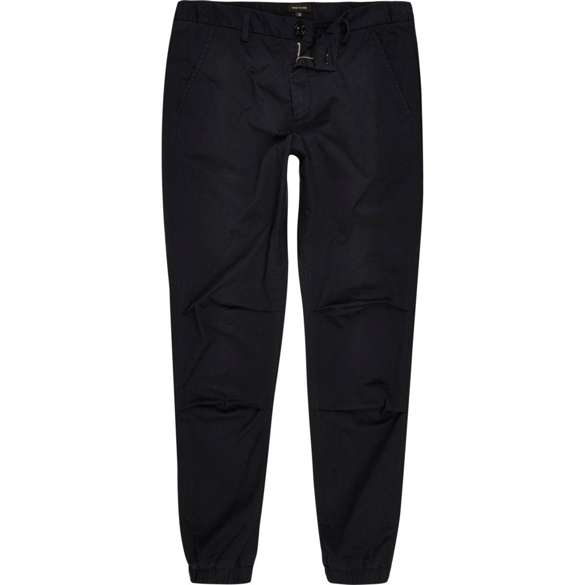 cotton tapered joggers