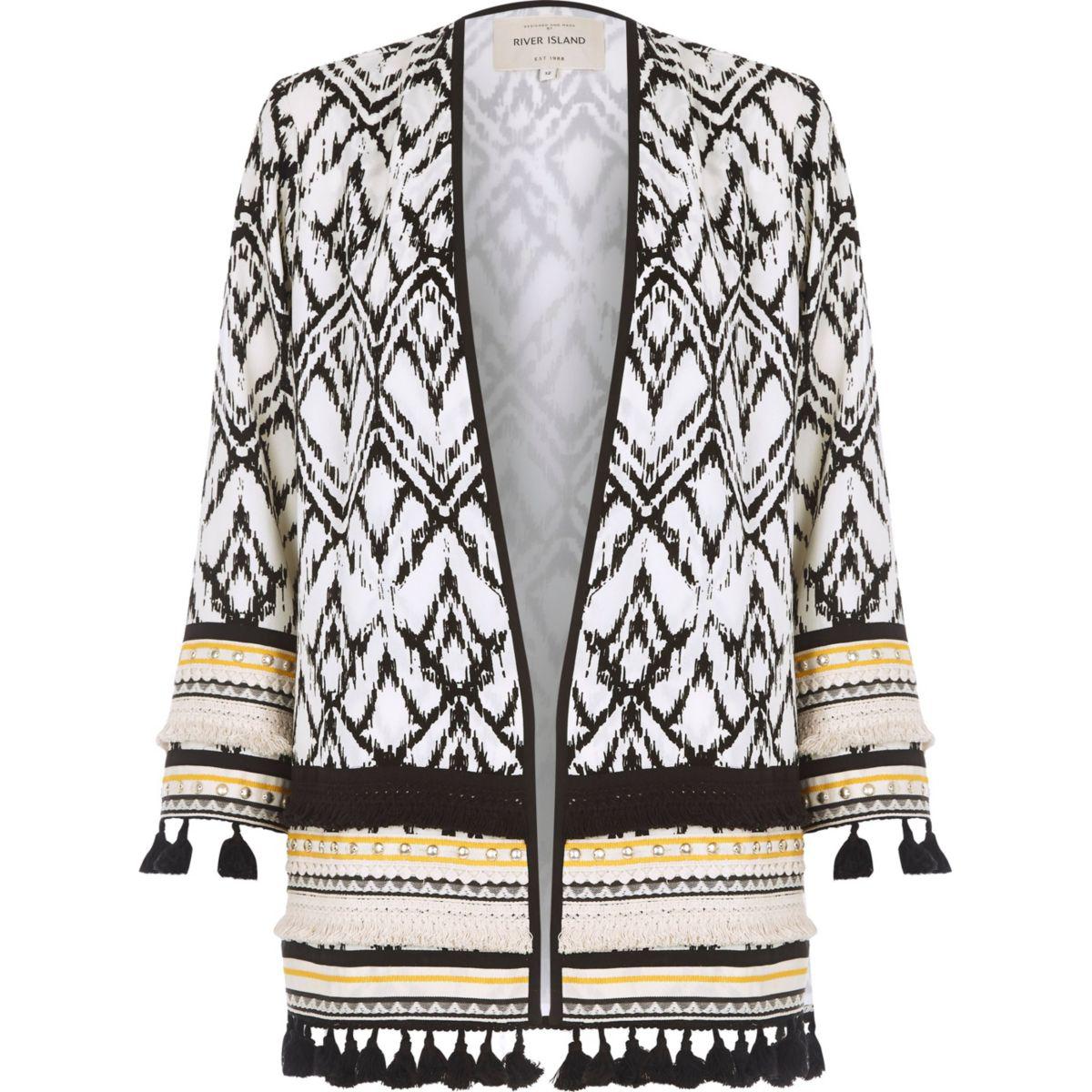 tassel cardigan river island