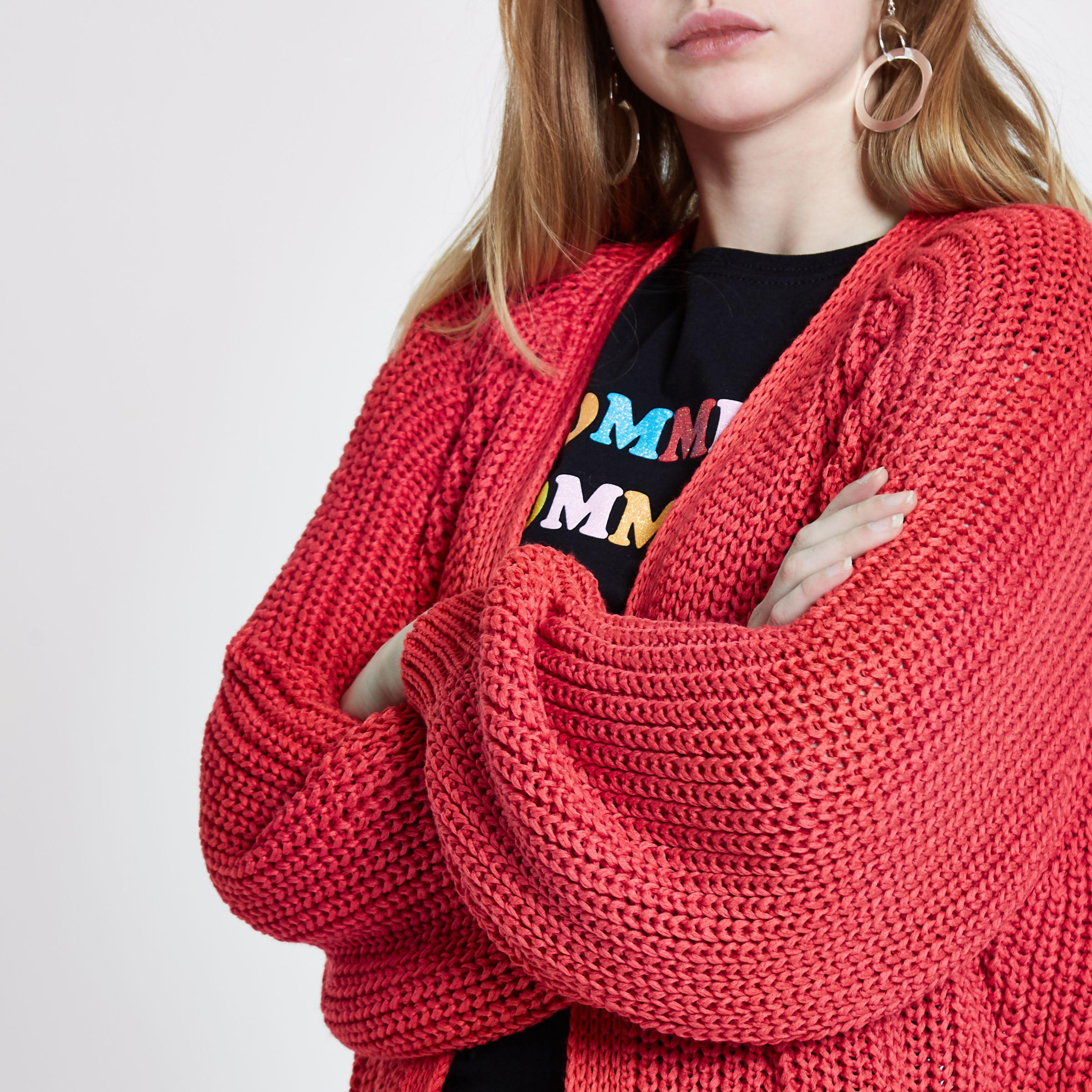pink cardigan river island