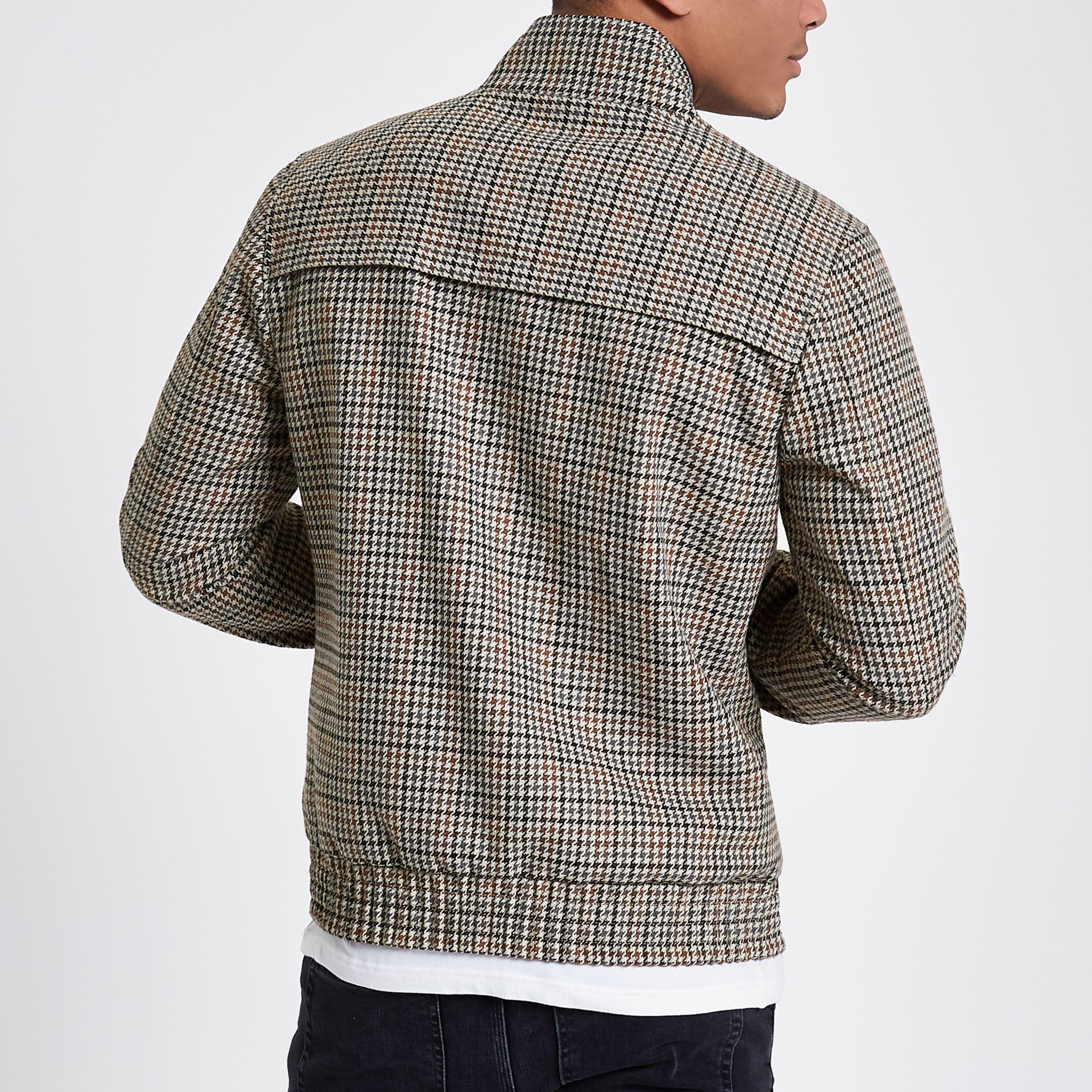 check harrington jacket