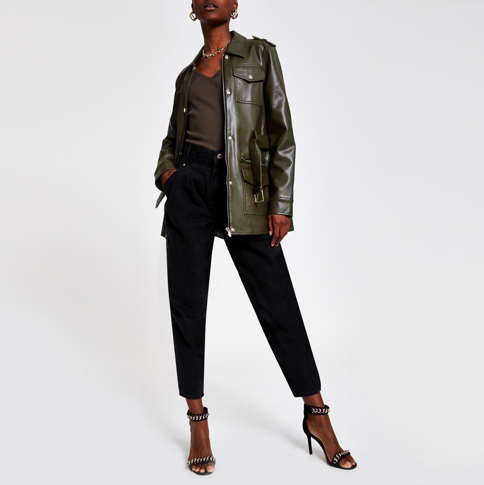 khaki golf jacket